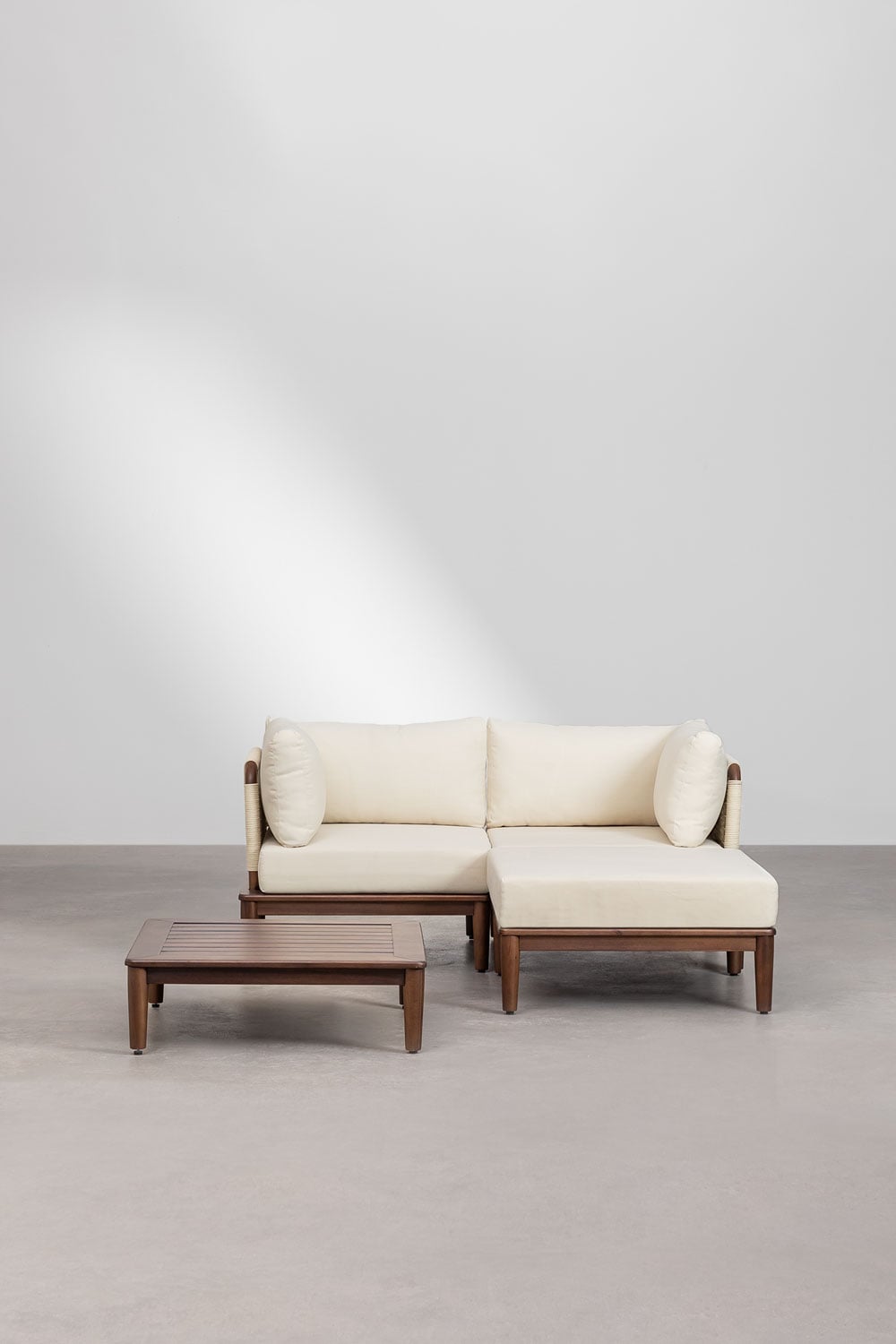 MODENA set, sofa, pouffe, table and armchairs