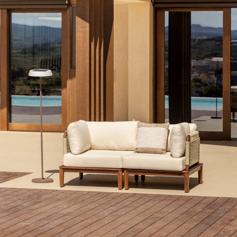 MODENA outdoor sofa, with armrests