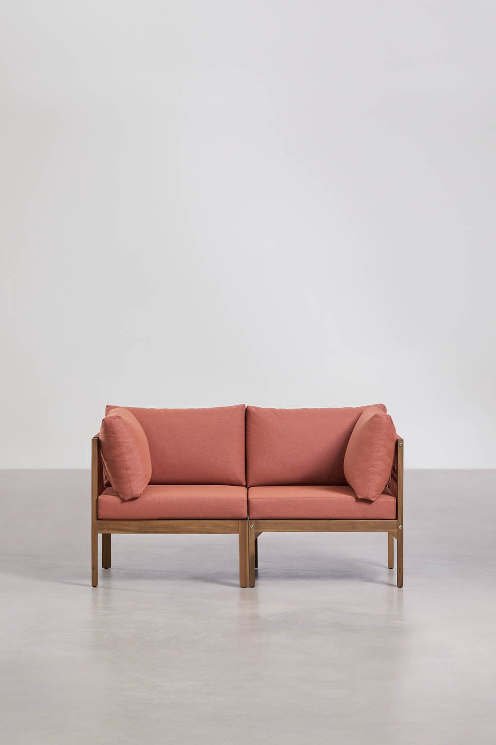 Lauko dvivietė sofa PARMA, terakota
