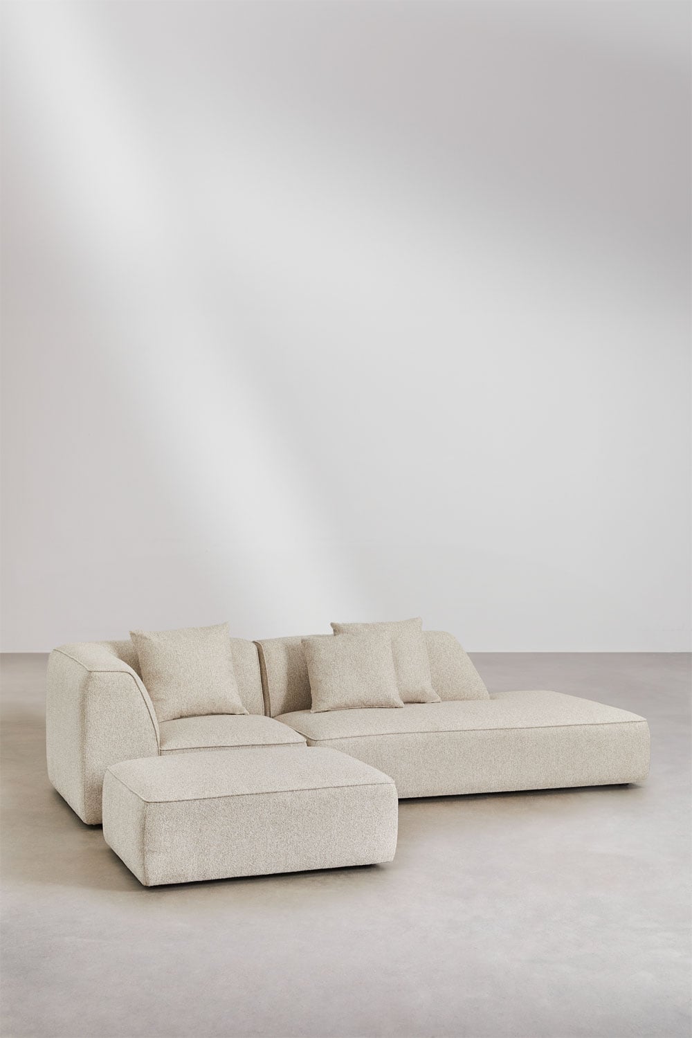 Modulinė kampinė sofa KARDENA spalvos faktūra