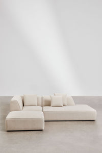 Modulinė kampinė sofa KARDENA aukšto atlošo vaizdas