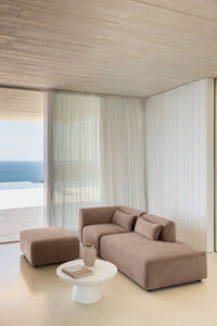 Kampinė sofa FOGLERA priekinis vaizdas
