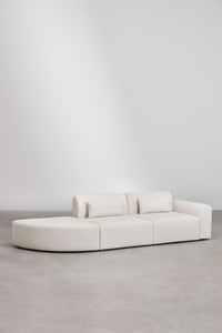 Modulinė sofa BORJANA jaukiame svetainės interjere