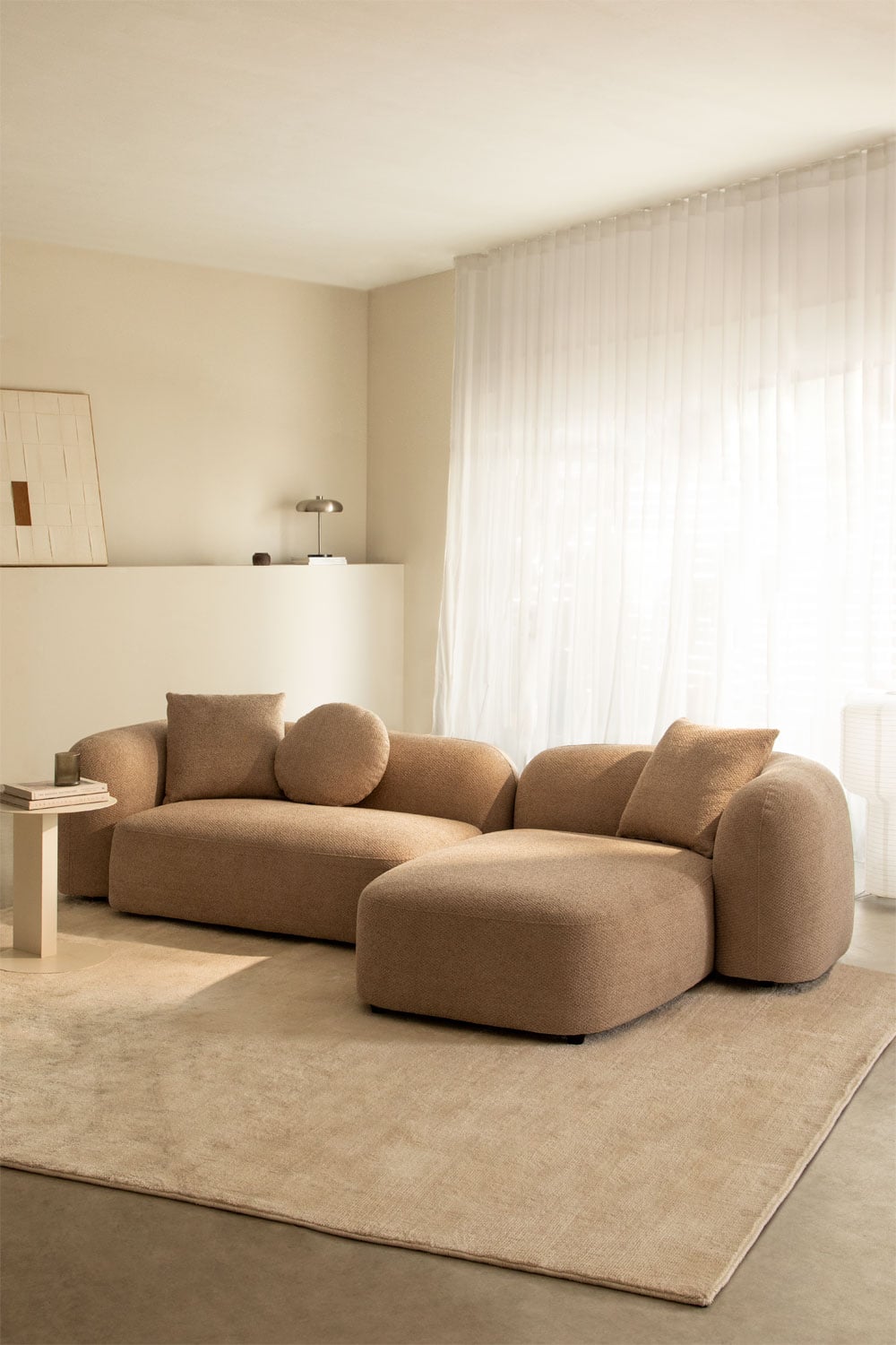 Modulinė sofa KOKONA, storas šenilo audinys spalva