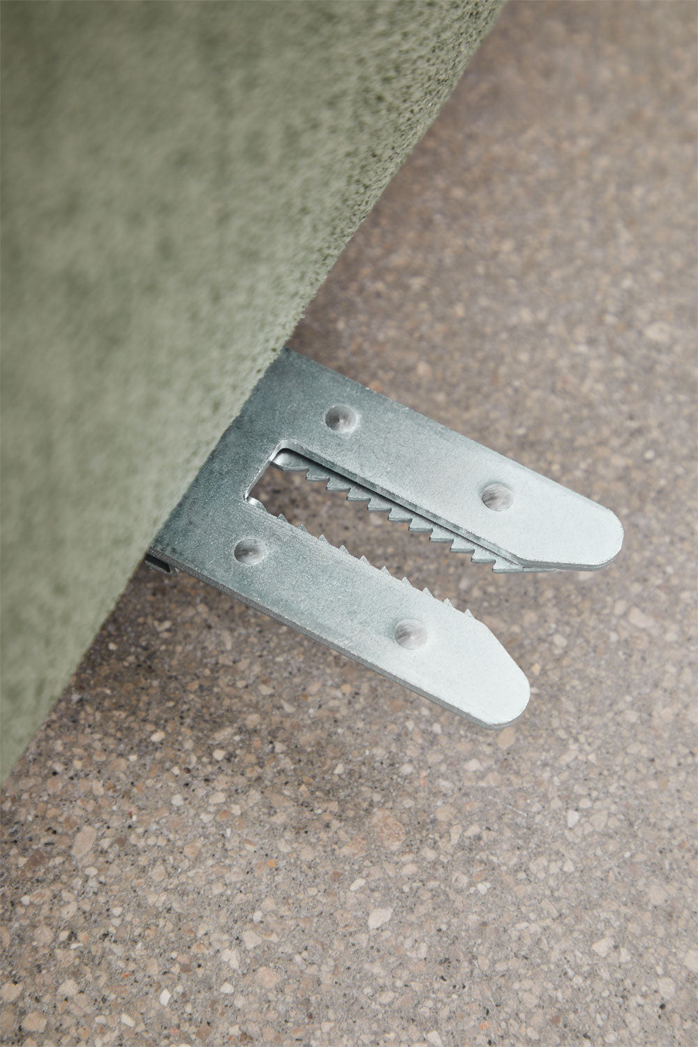 Modulinė sofa KOKONA su dešiniuoju gultu – bendras siluetas