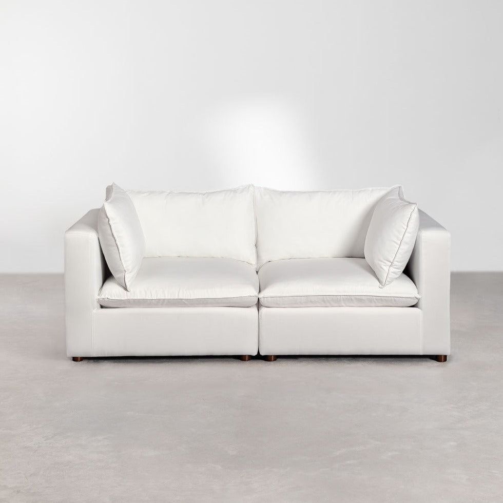 Modulinė 2-vietų sofa ESTEFAN, natūrali spalva