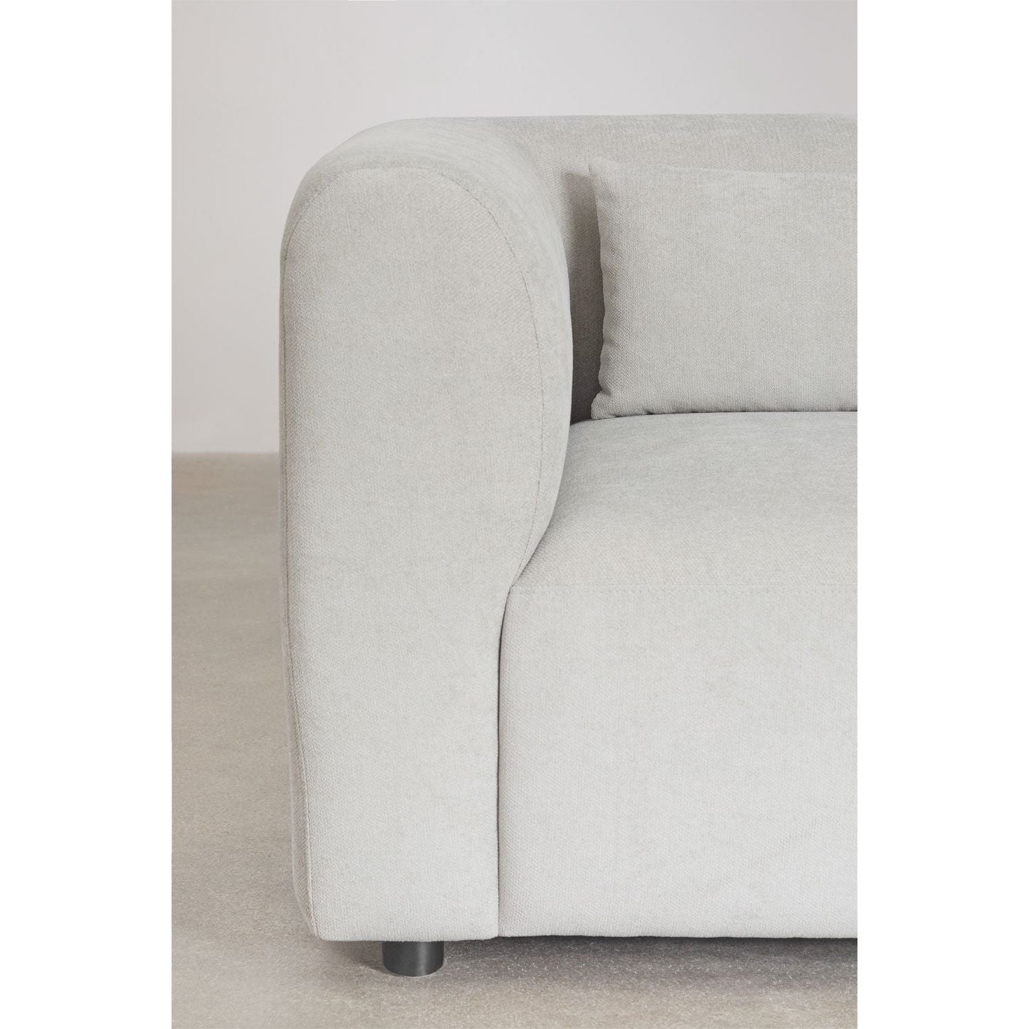 Dviejų dalių modulinė sofa FILA, pilka spalva