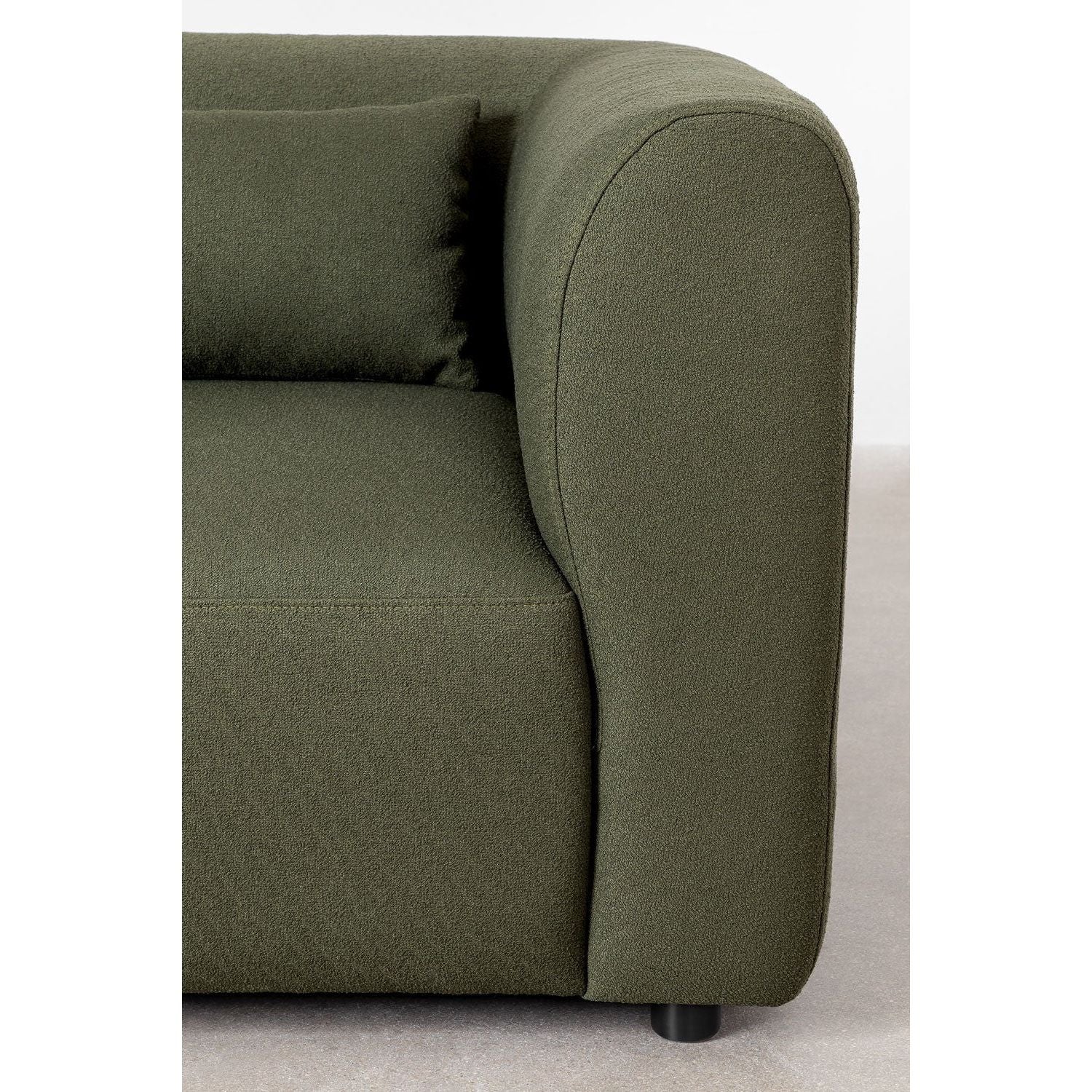 Dviejų dalių modulinė sofa FILA, žalia, teddy