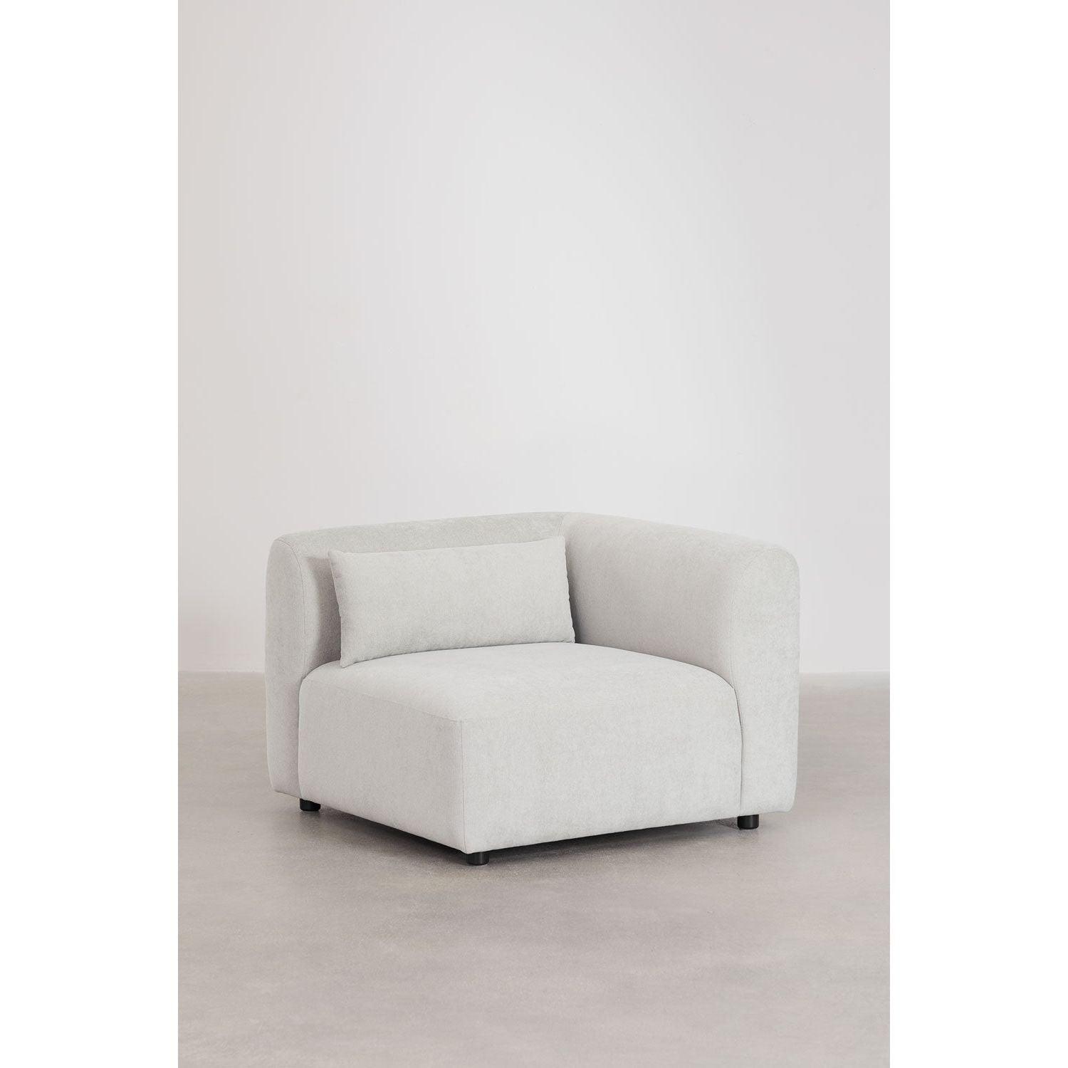 Dviejų dalių modulinė sofa FILA, pilka spalva