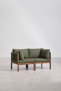 Modulinė sofa BRANSENA alyvuogių žalios spalvos