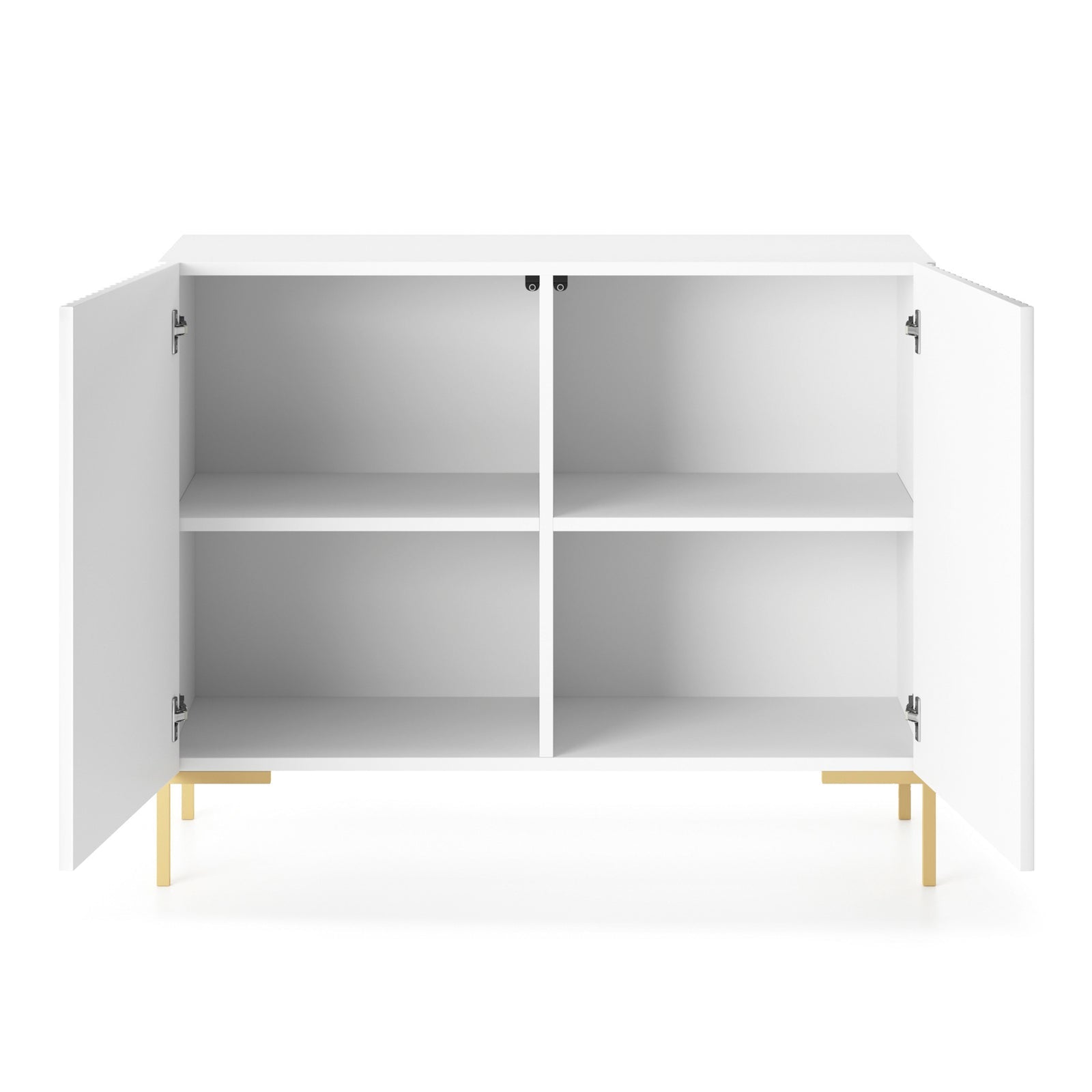 Komoda LAMMELO, balta, 92 cm