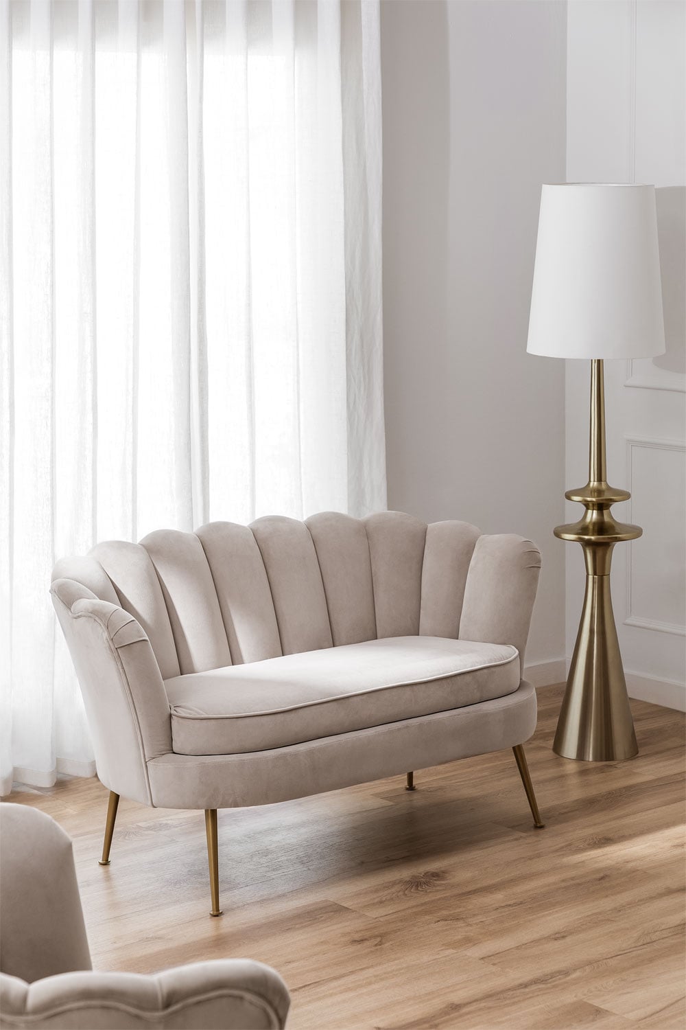 Dvivietė sofa MORLA iš priekio