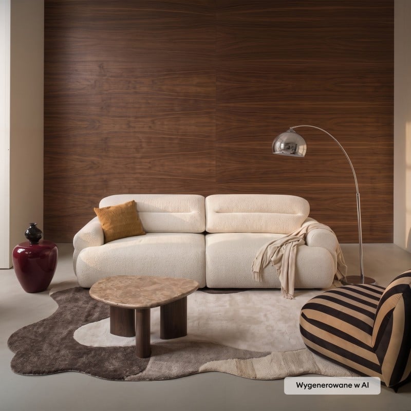 Kilimas SERENO 120x180 cm, kreminis/rudas