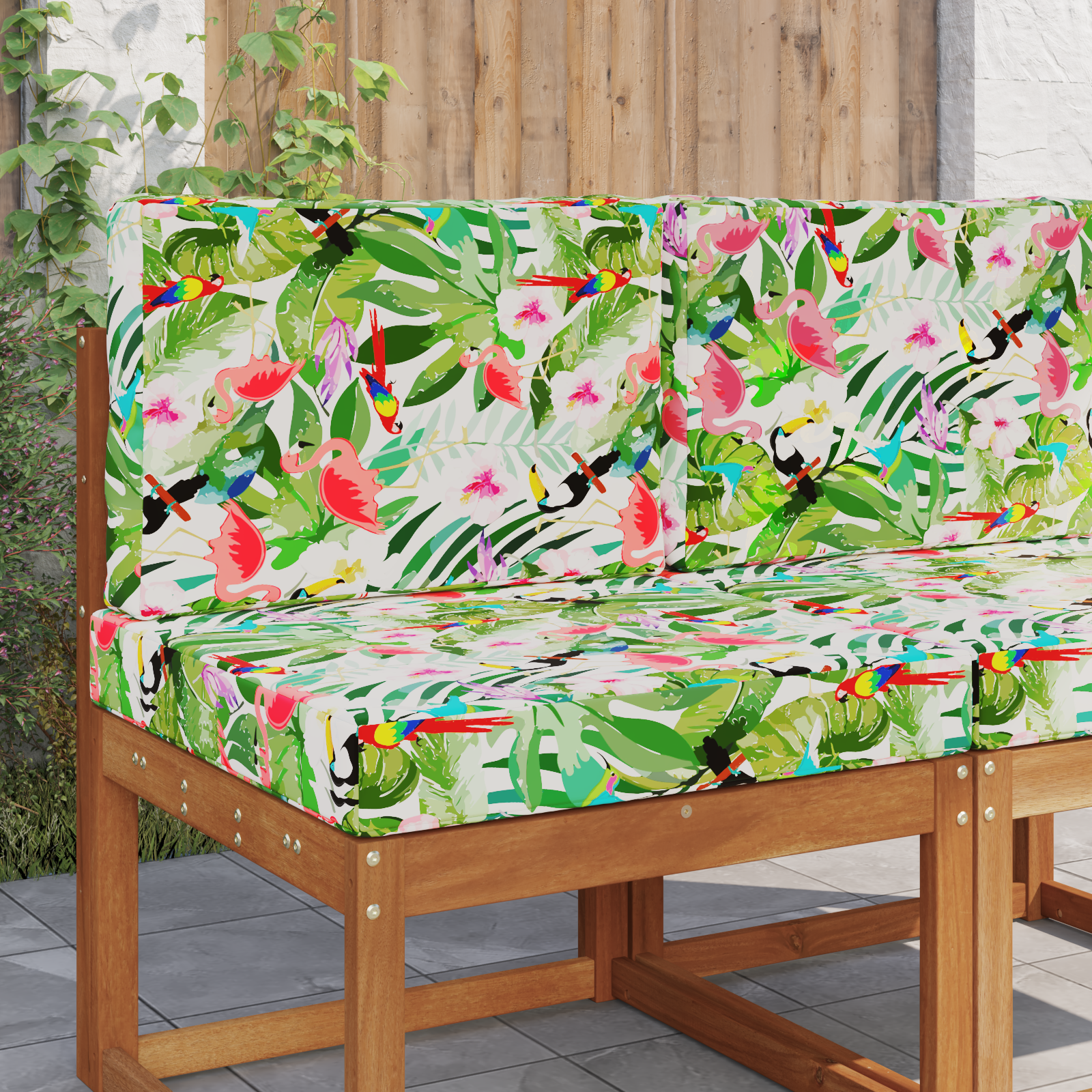 Lauko sofa pagalvėlė 2 pcs spalvingas Poliesteris