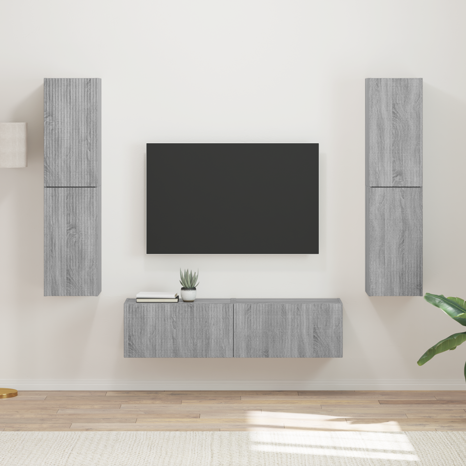3 pcs Pilkas Sonoma
