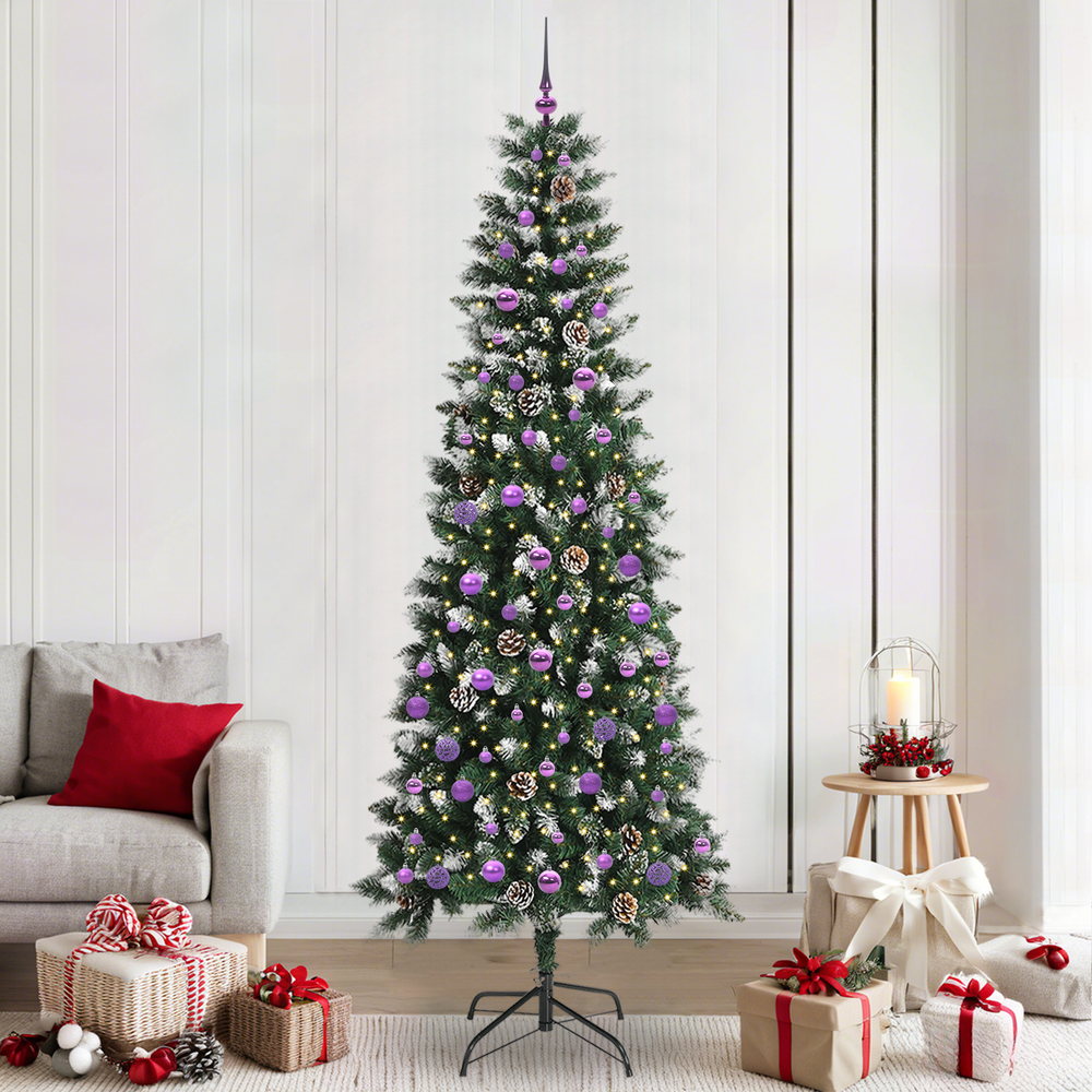 Artificial Christmas tree POLAR HORIZON, Green 240 cm, plastic and steel