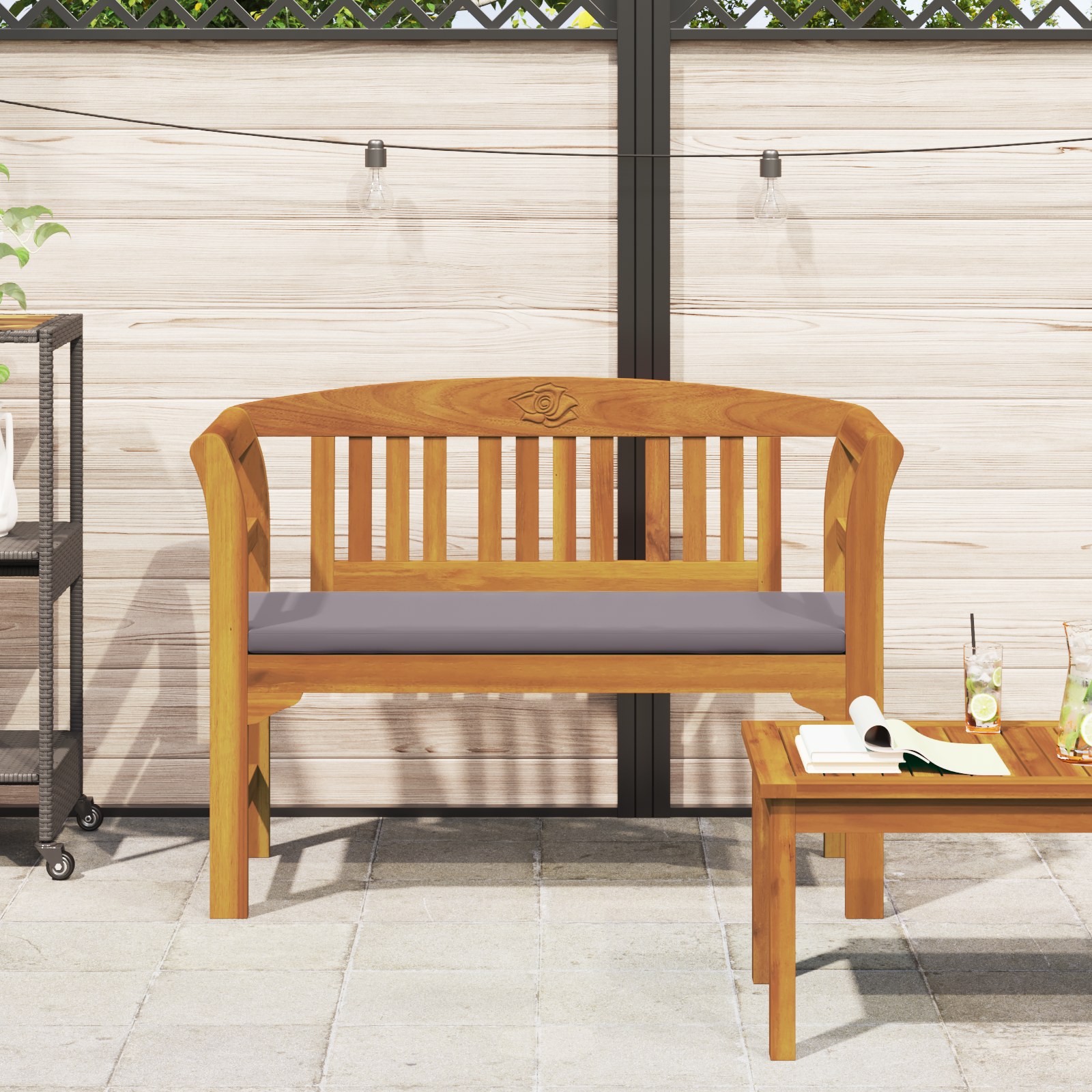 Sols Dabīgas eļļas apdare 114 x 46 x 82,5 cm