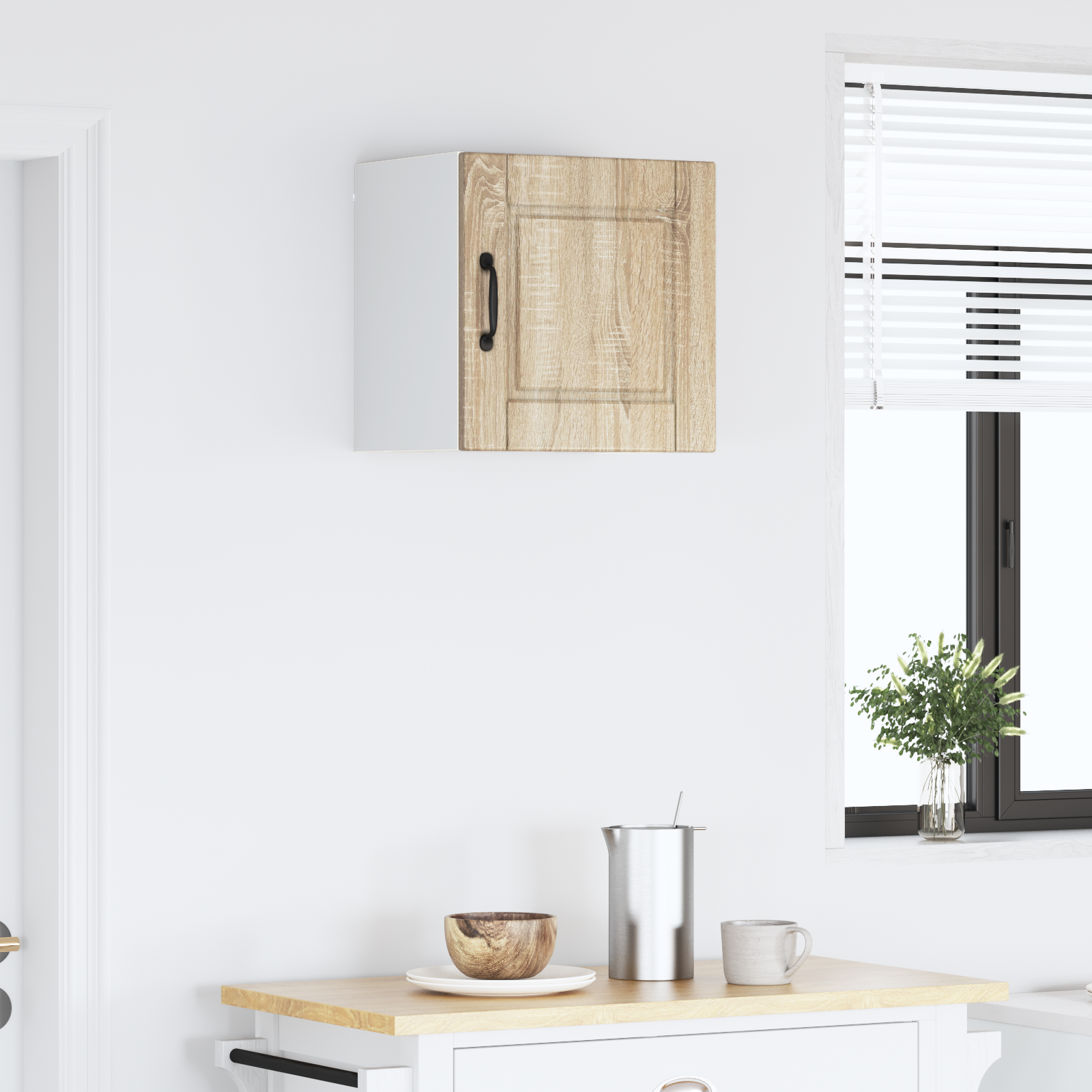 Virtuves skapis ar plauktu Ozols Sonoma 40 x 31 x 40 cm