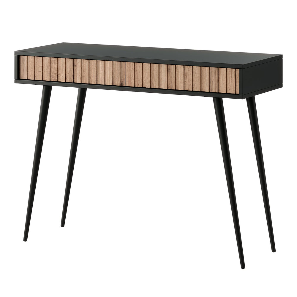 Tualetinis staliukas MAGNUS, 104 cm, juoda+ąžuolas