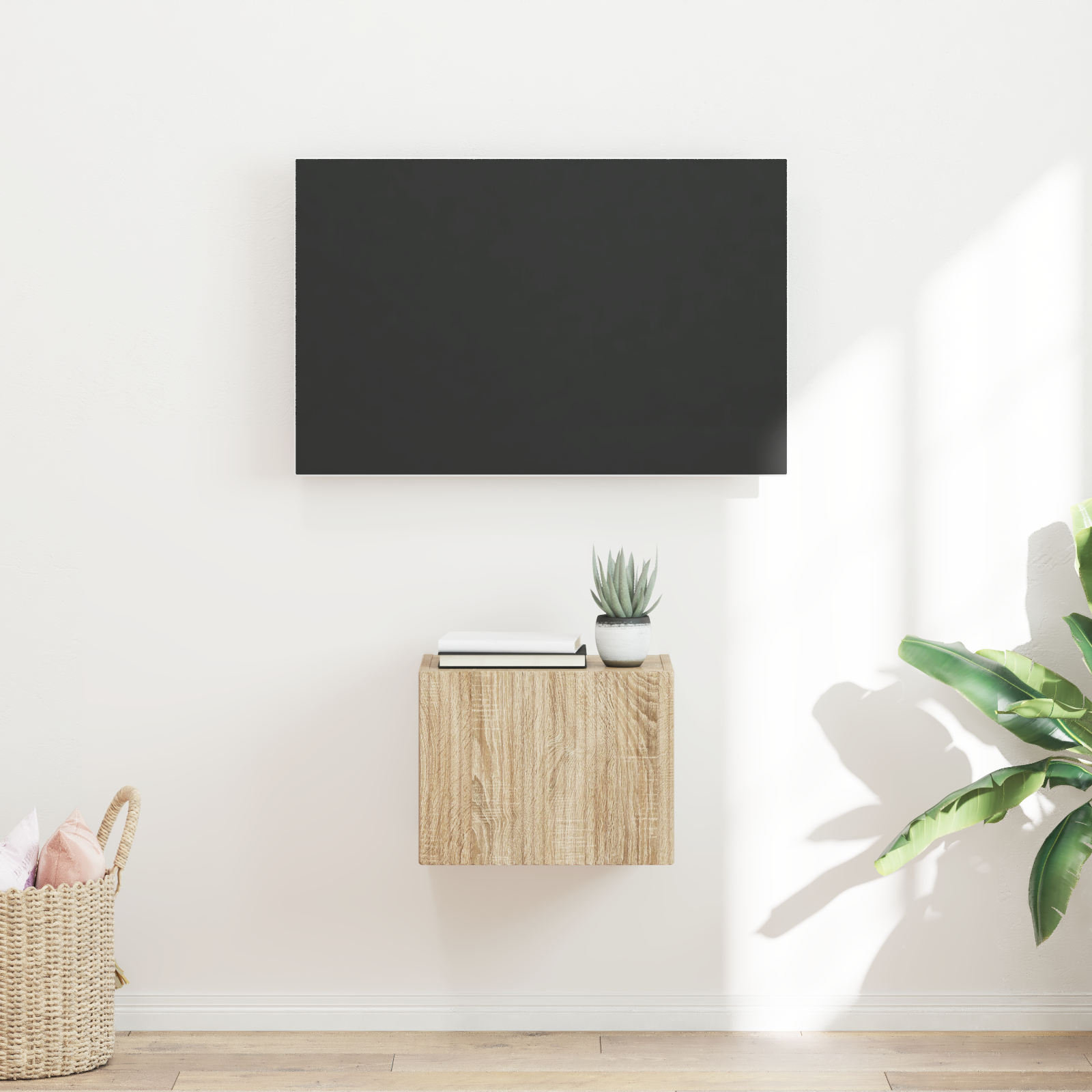 TV sieninė spintelė Sonoma 39 x 31 x 29,5 cm Apdirbta mediena
