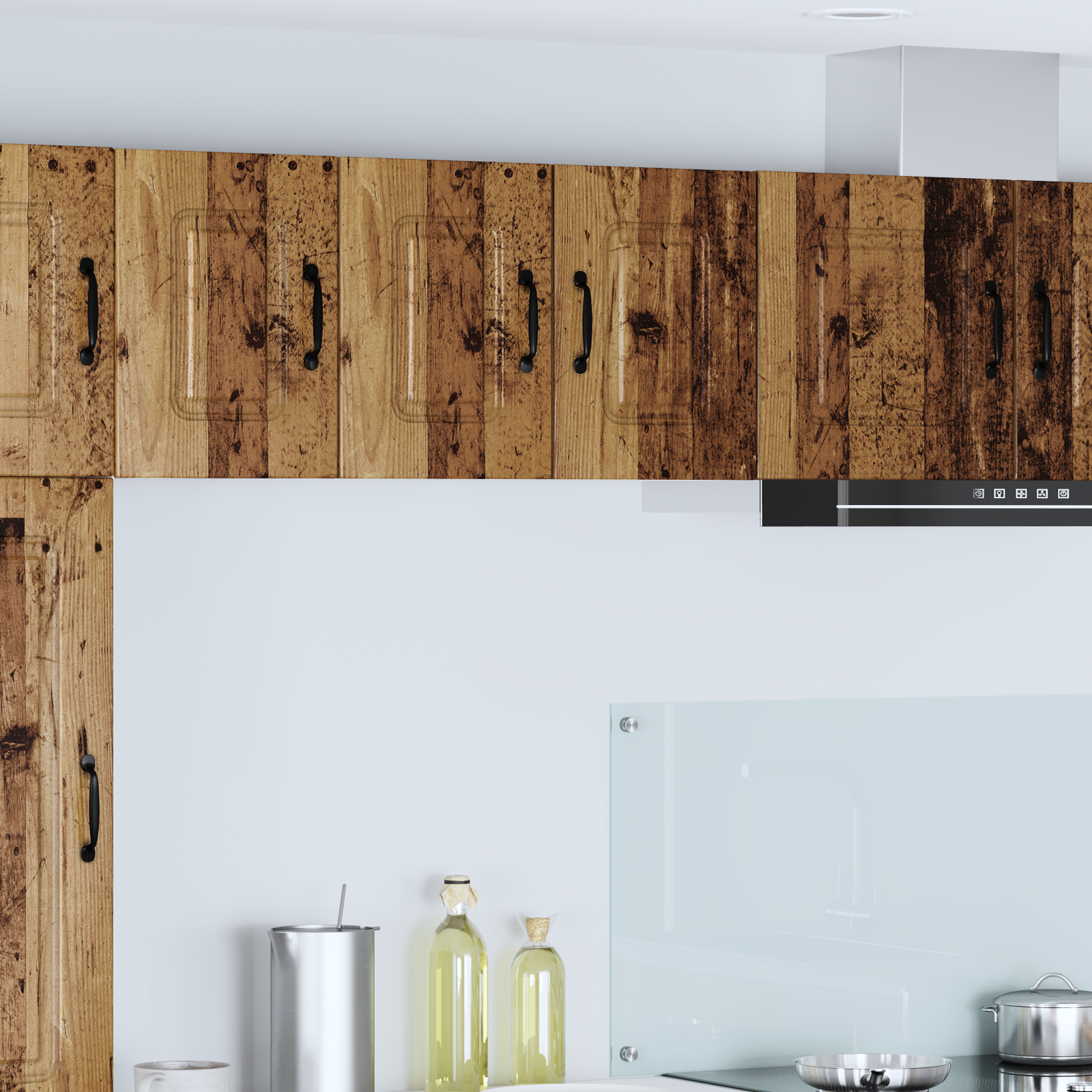 Wall-mounted Kitchen Cabinet Antique Wood 30 x 31 x 40 cm