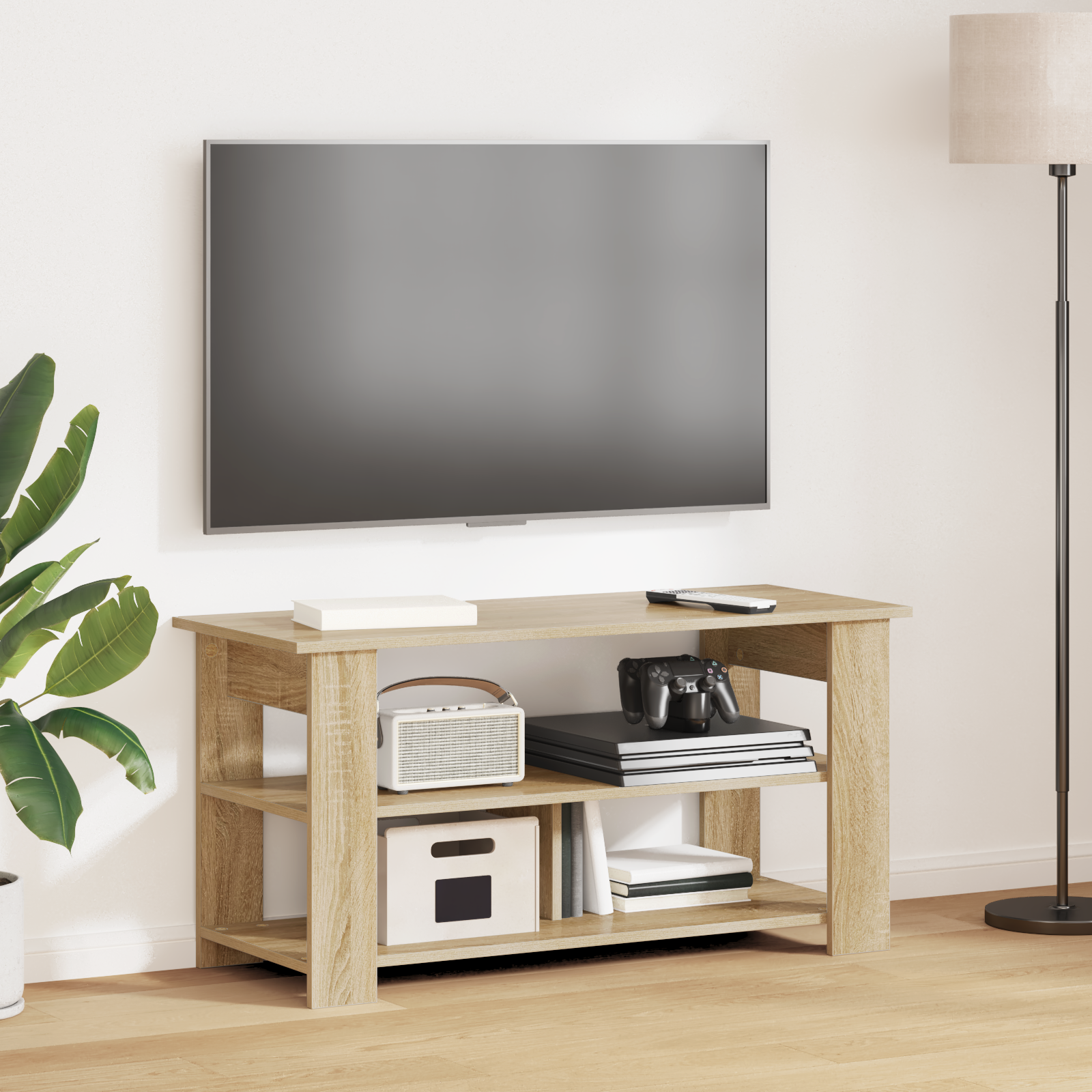 TV statīvs Sonoma ozols 100 x 40 x 50 cm