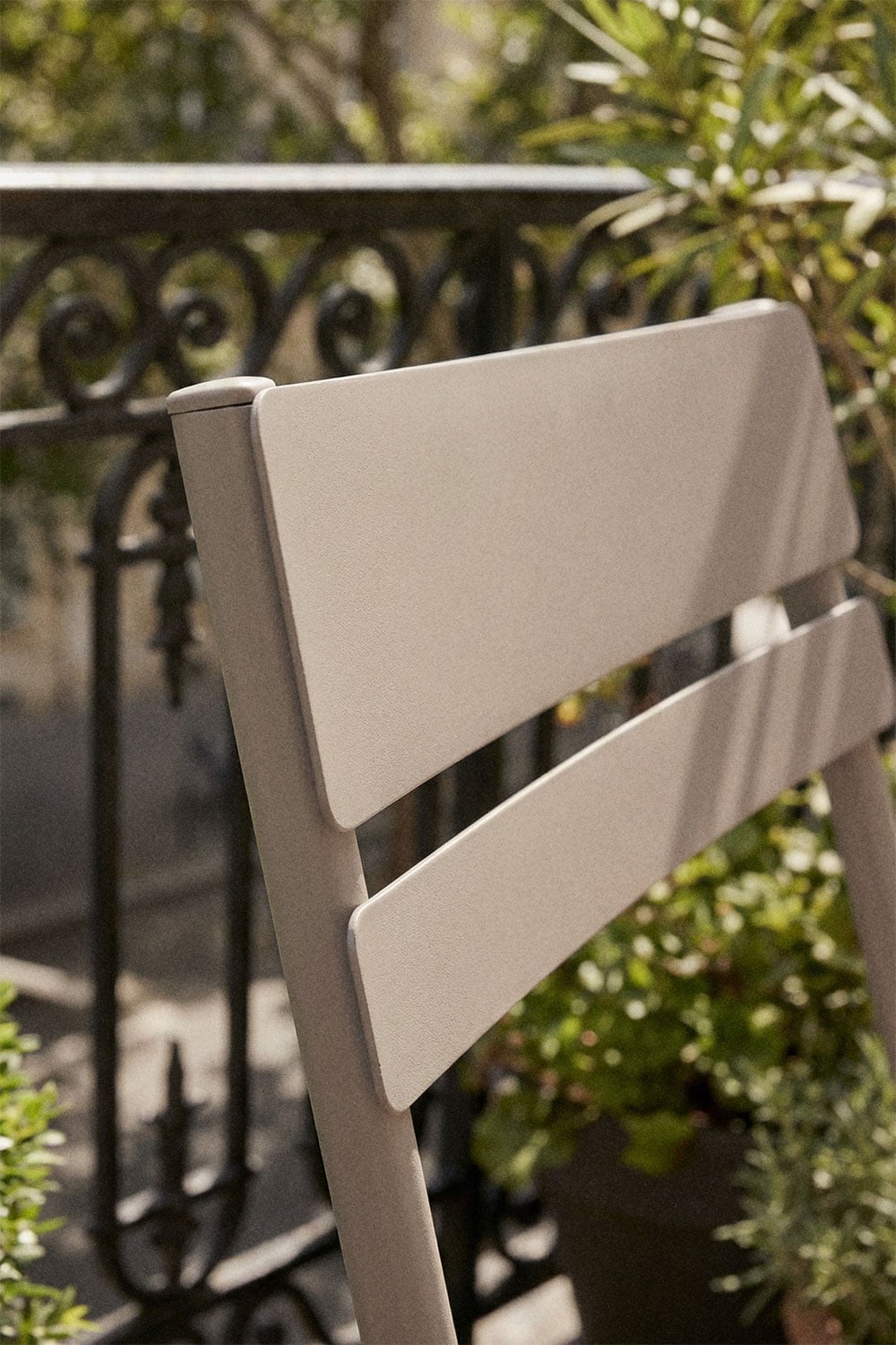 Outdoor chairs TAMARIT, mocha brown