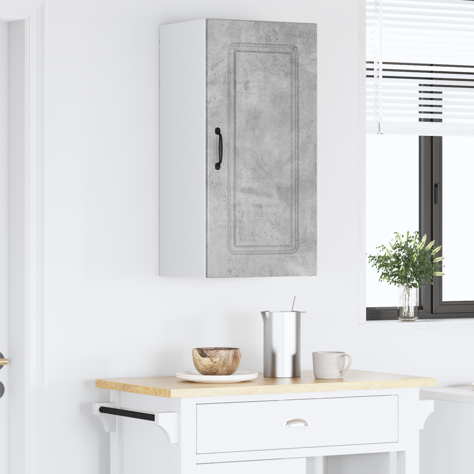Indaplovės plokštė Kalmar Betono pilka 40 x 31 x 80 cm