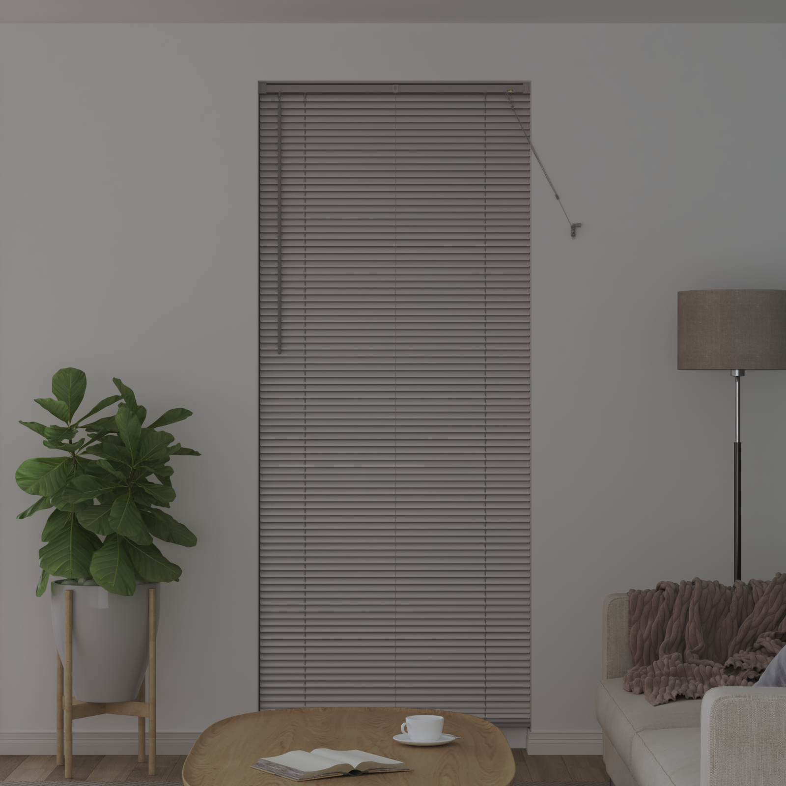 Venēcijas žalūzijas Sudrabs 220 x 95 cm Alumīnijs