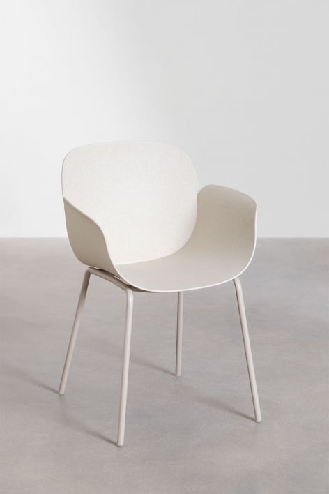 High bar stool DORIURA, steel
