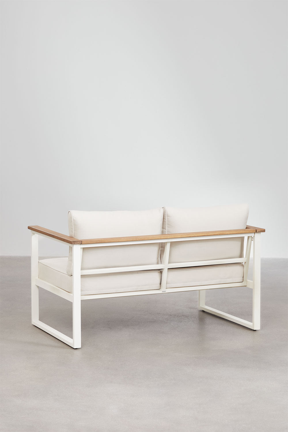 Set ALCANTO, 4-seater, white