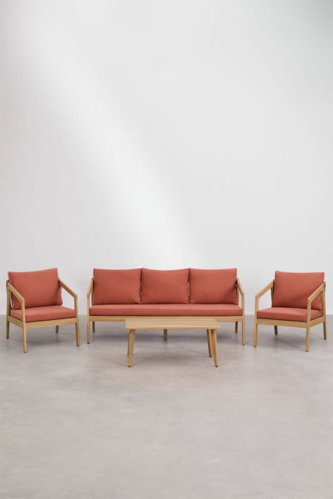 Lauko sofos komplektas PARMA, terakota