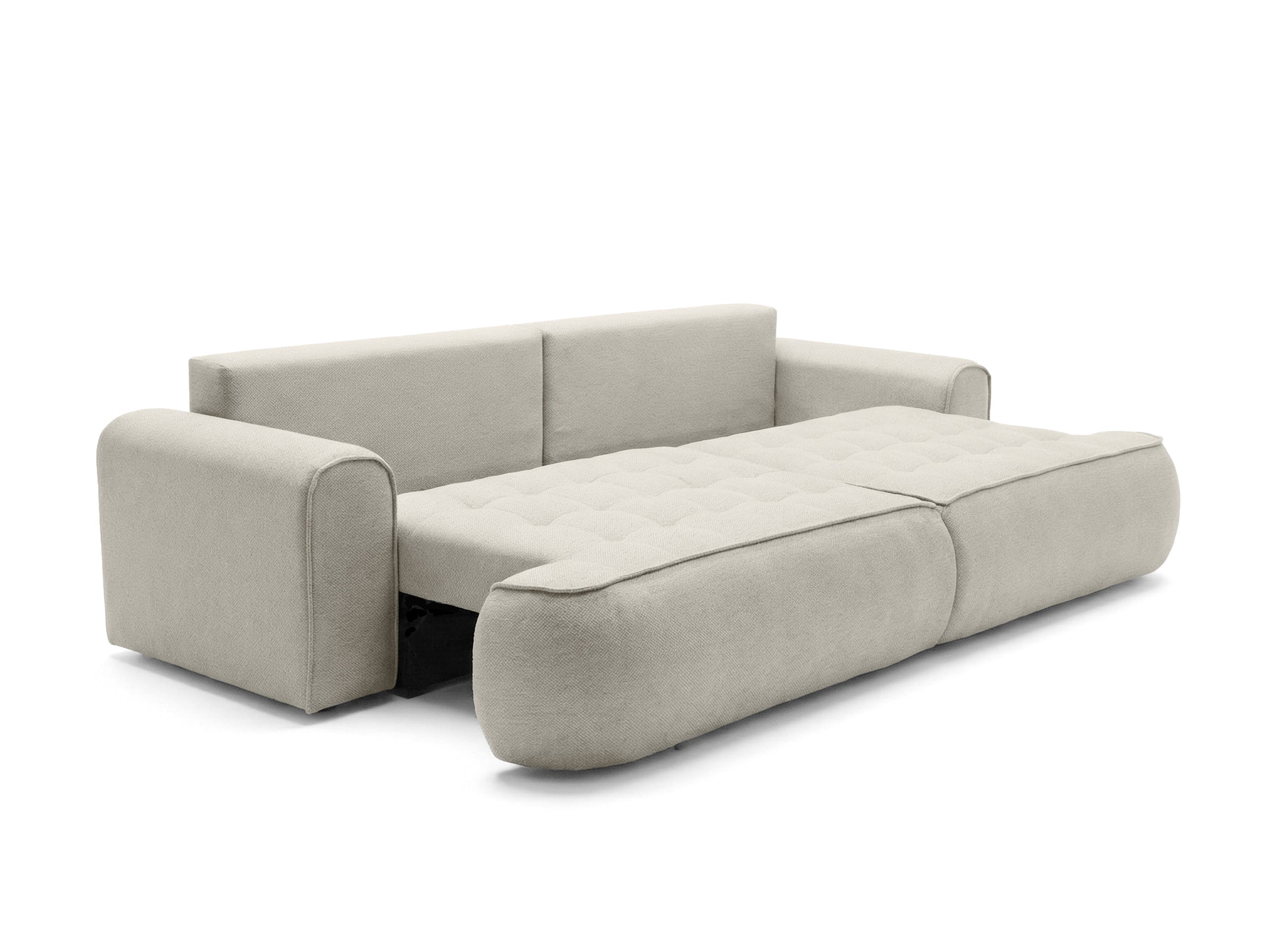 Sofa SAMUEL su miego funkcija, kreminis smėlinis