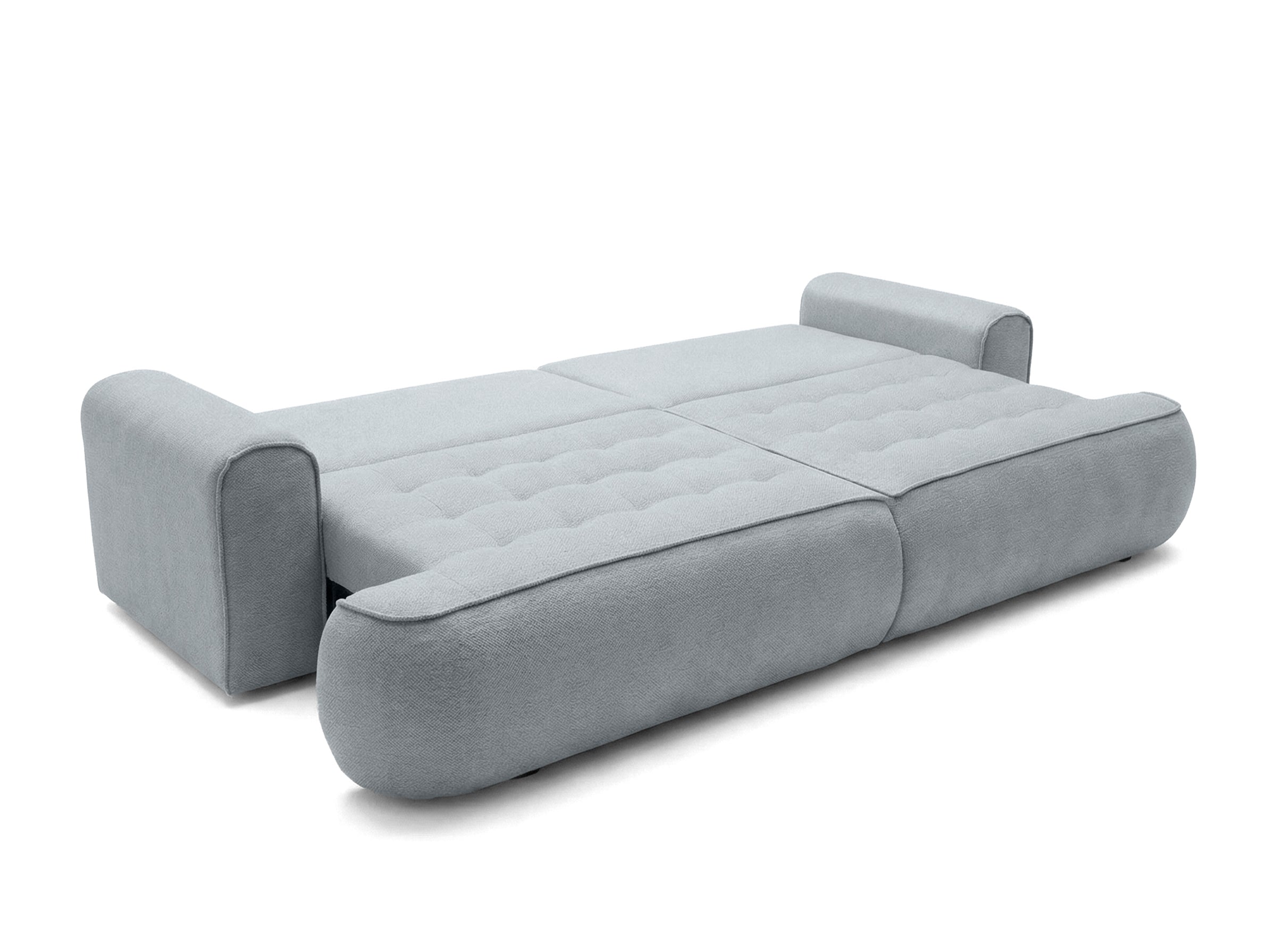 Sofa SAMUEL su miego funkcija, melsva pilka