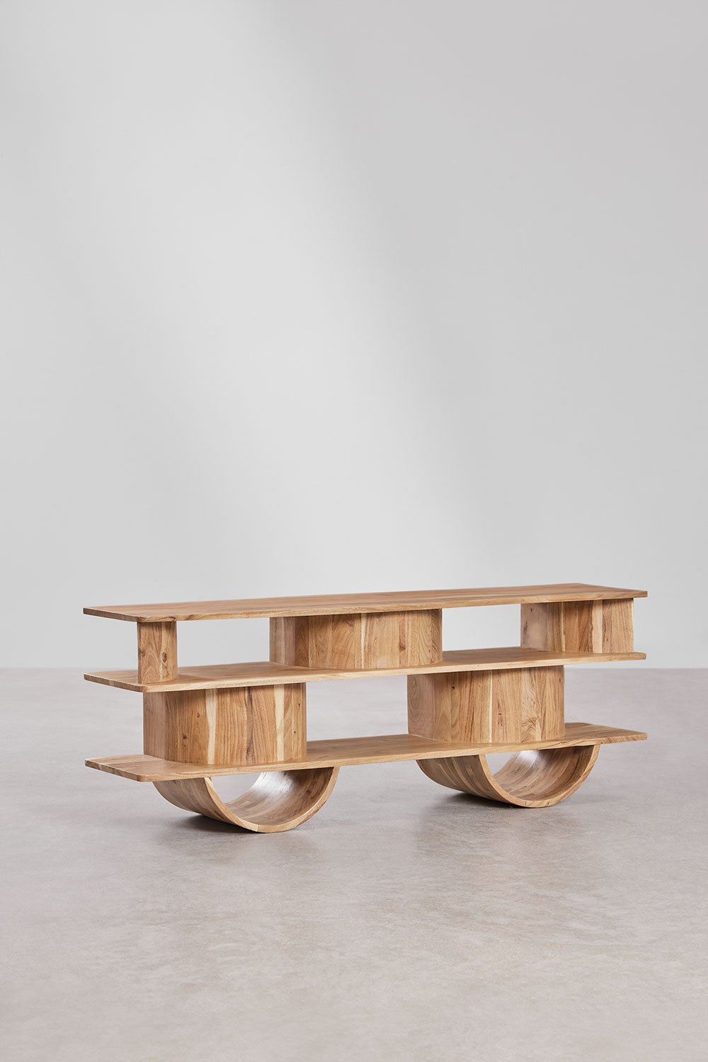 Lentyna CALOORA interjere knygoms ir dekorui su tvarkingu siluetu