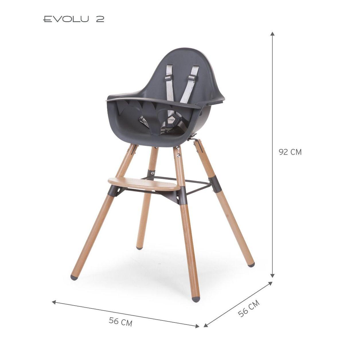 "Evolu 2" Maitinimo Kėdutė, Antracito - Namų Idėja