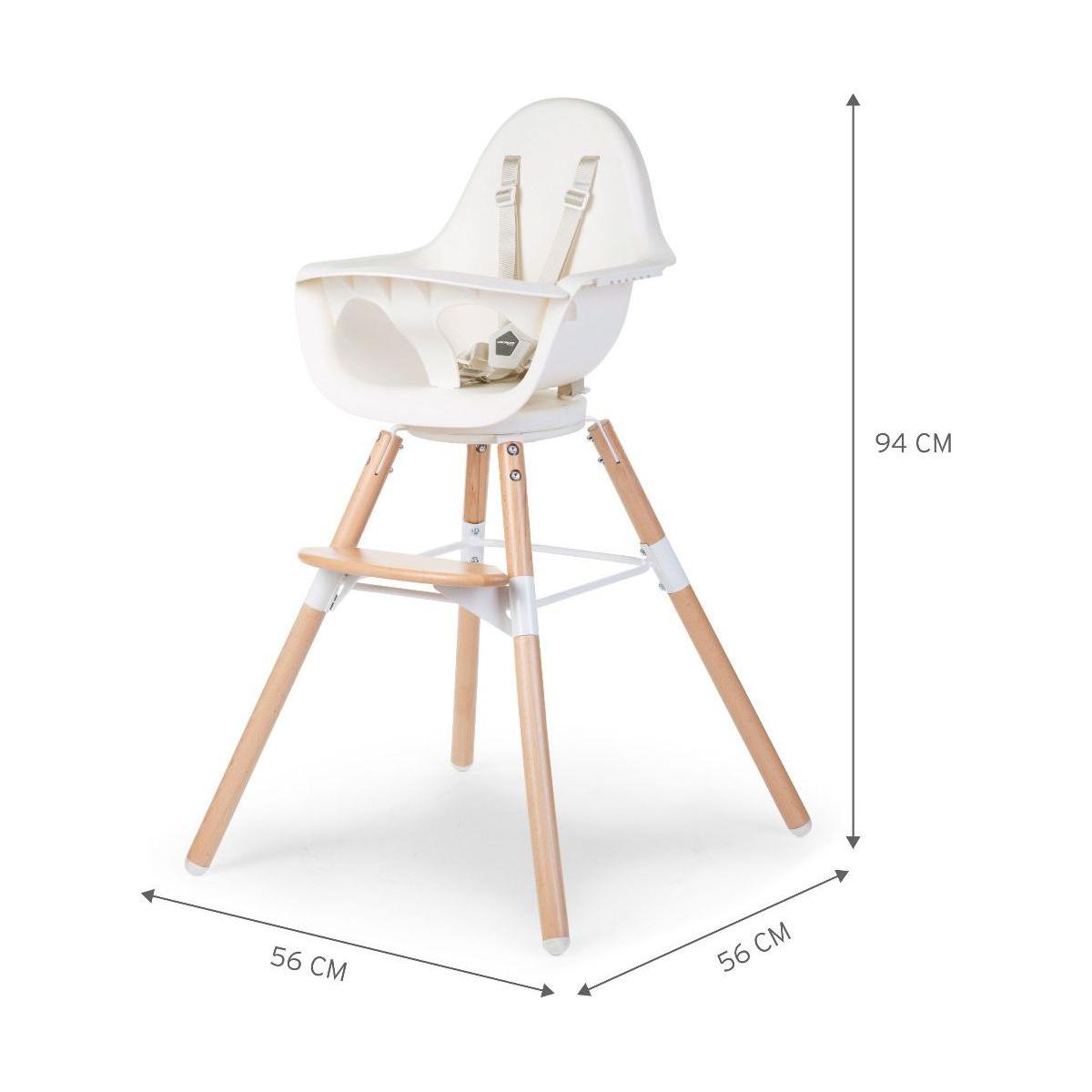 "Evolu One.80°" Maitinimo Kėdutė, Balta - Namų Idėja