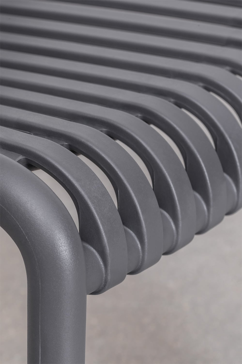 Outdoor chair WENDELL, graphite grey