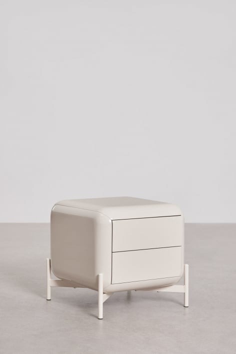 Kumode ADEMUA, balta MDF