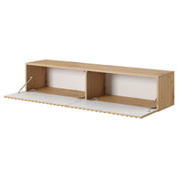 TV spintelė LORCAN, 138,6 cm, ąžuolas