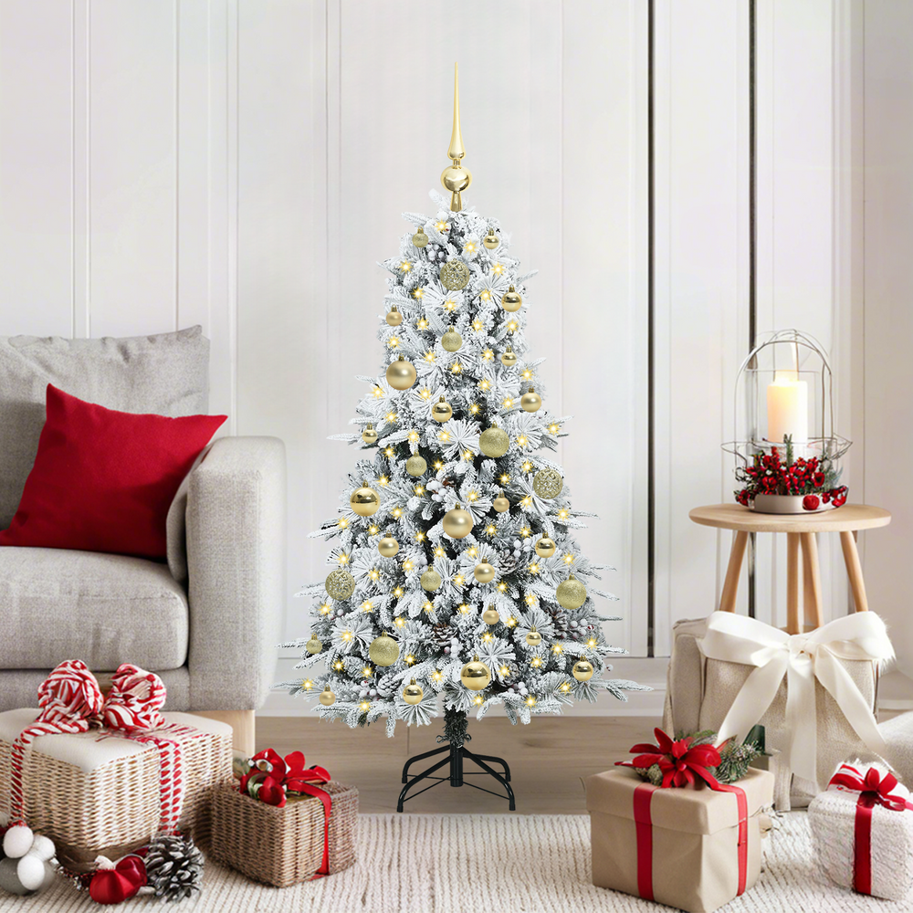 Artificial Folding Christmas Tree GROVE MEADOW, Green 120 cm. and