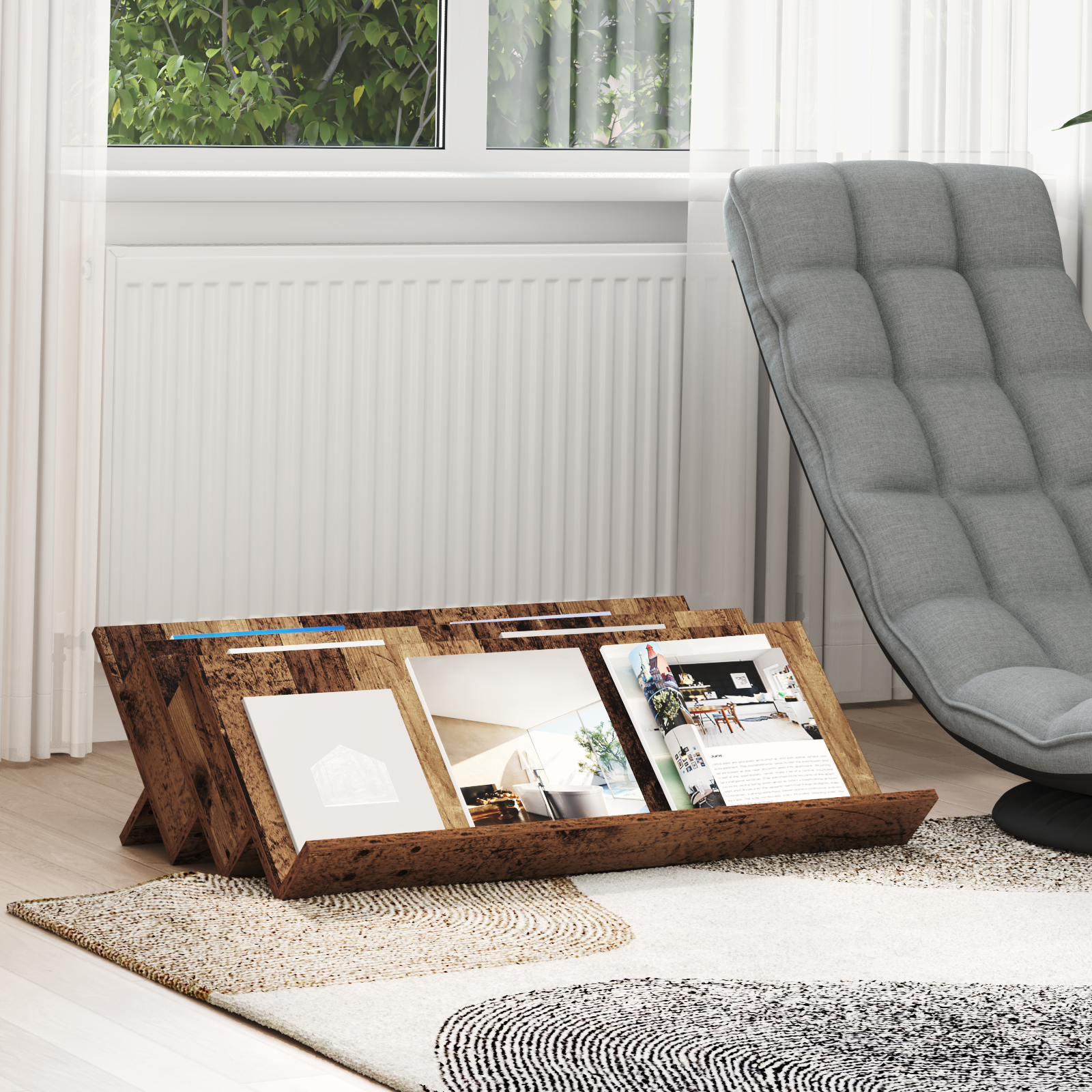 Sideboard Old Wood 90 x 57.5 x 42 cm Solid Wood