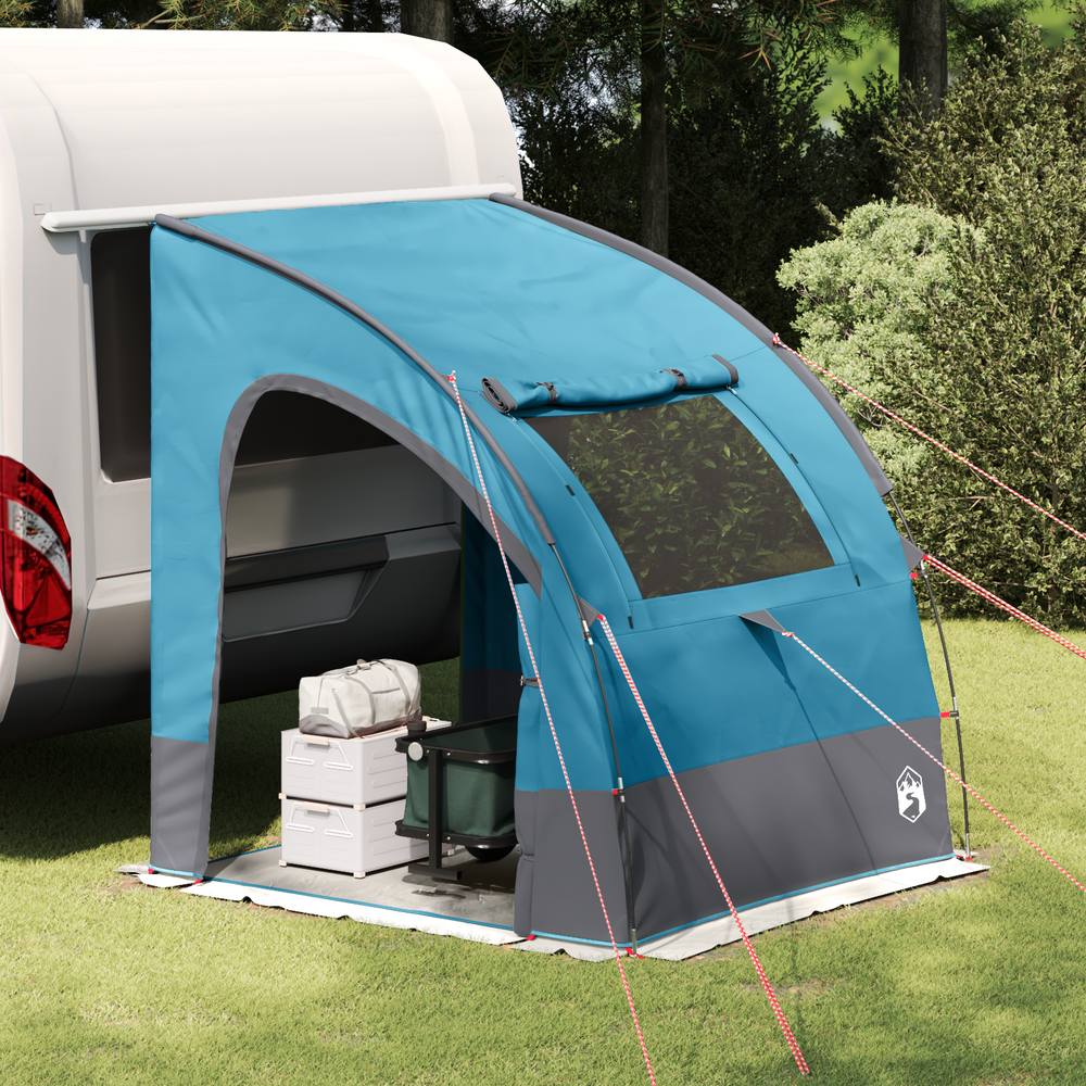 Blue trunk tent with roof 194 x 180 x 210 cm taffeta