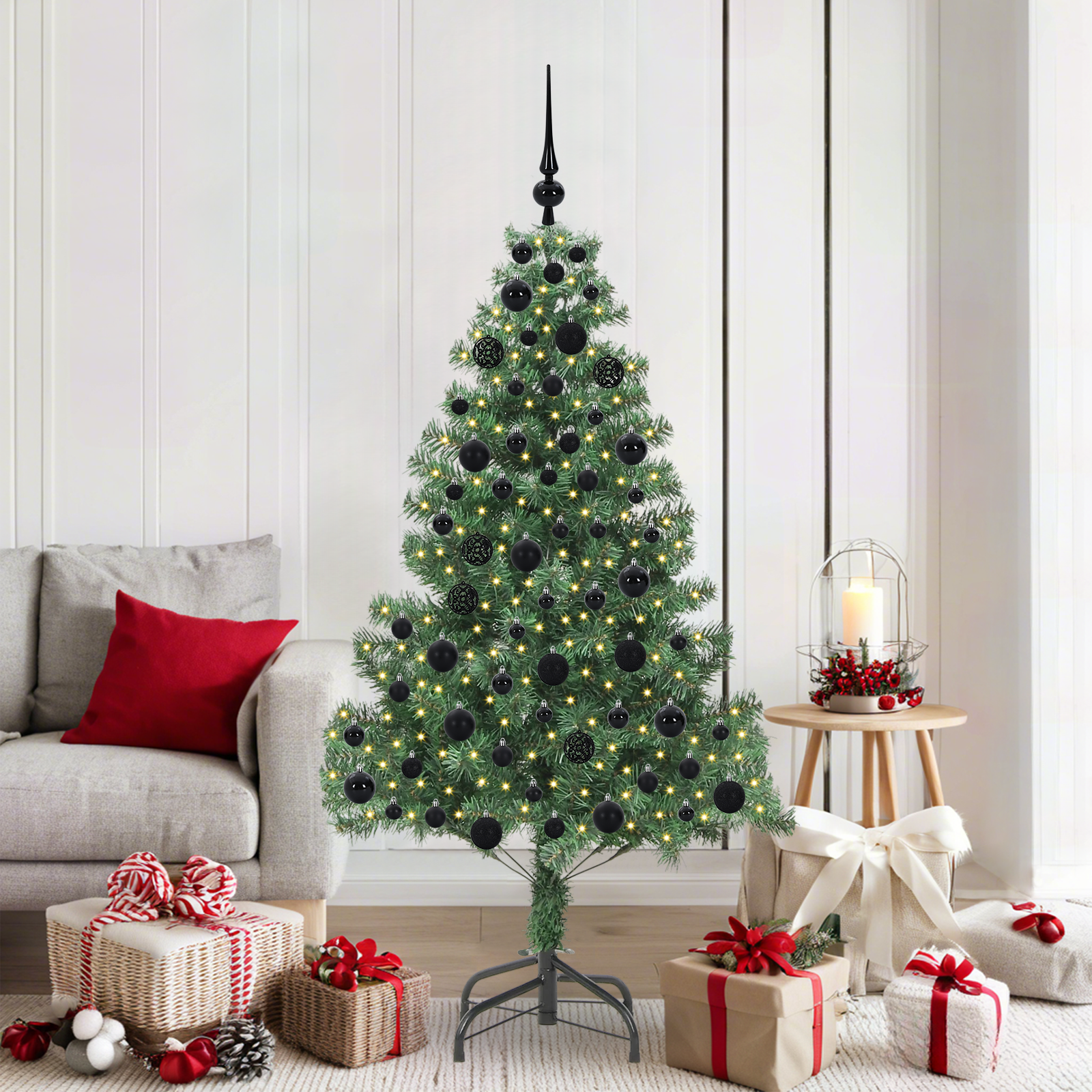 Kalėdų eglutė ARCTIC GROVE, su 300 LED stovu Žalia 180 cm.