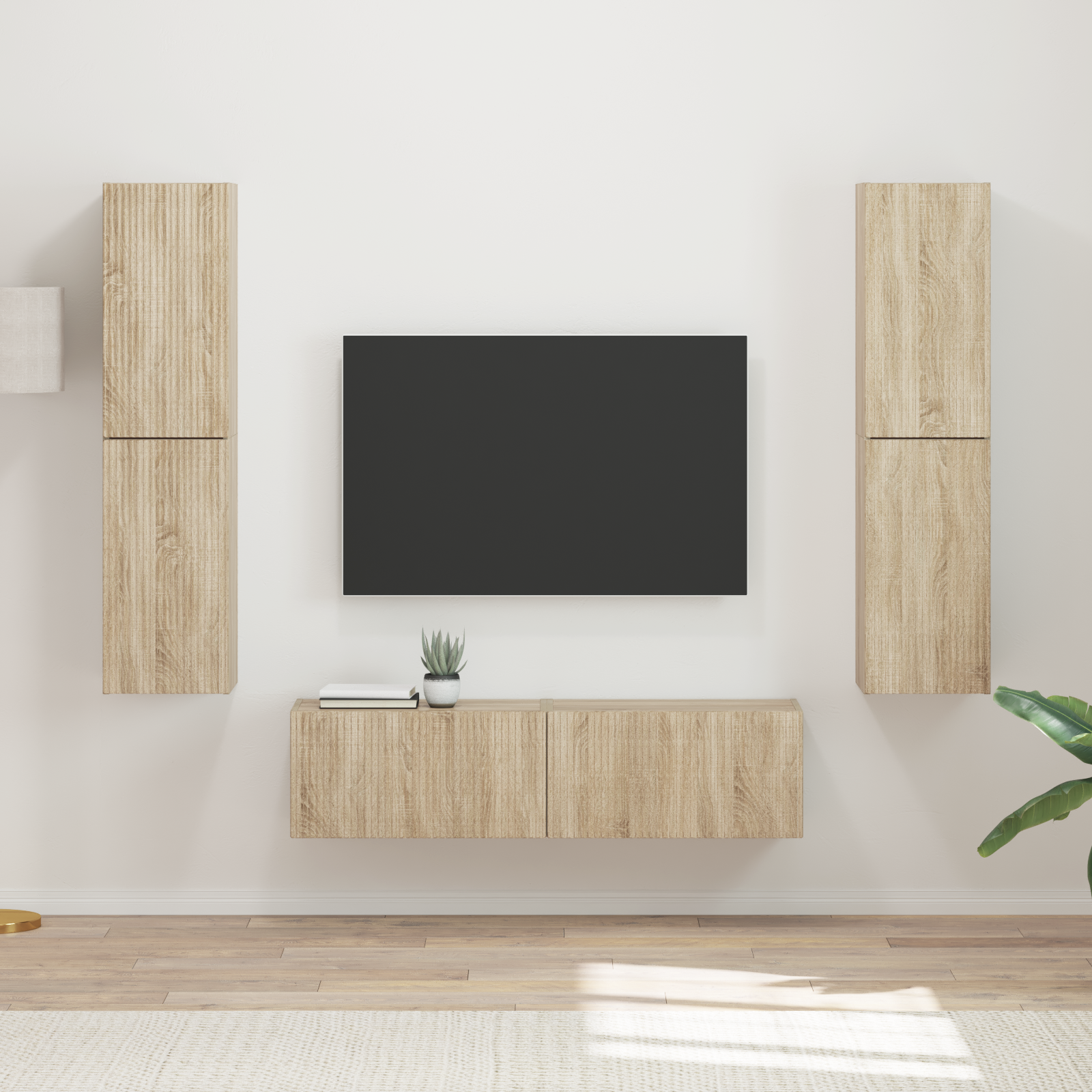3 pcs Sonoma oak