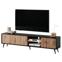 TV spintelė MAGNUS, juoda, 175 cm