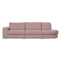 "Family" 2,5 vietų sofa, rožinė spalva - Namų Idėja
