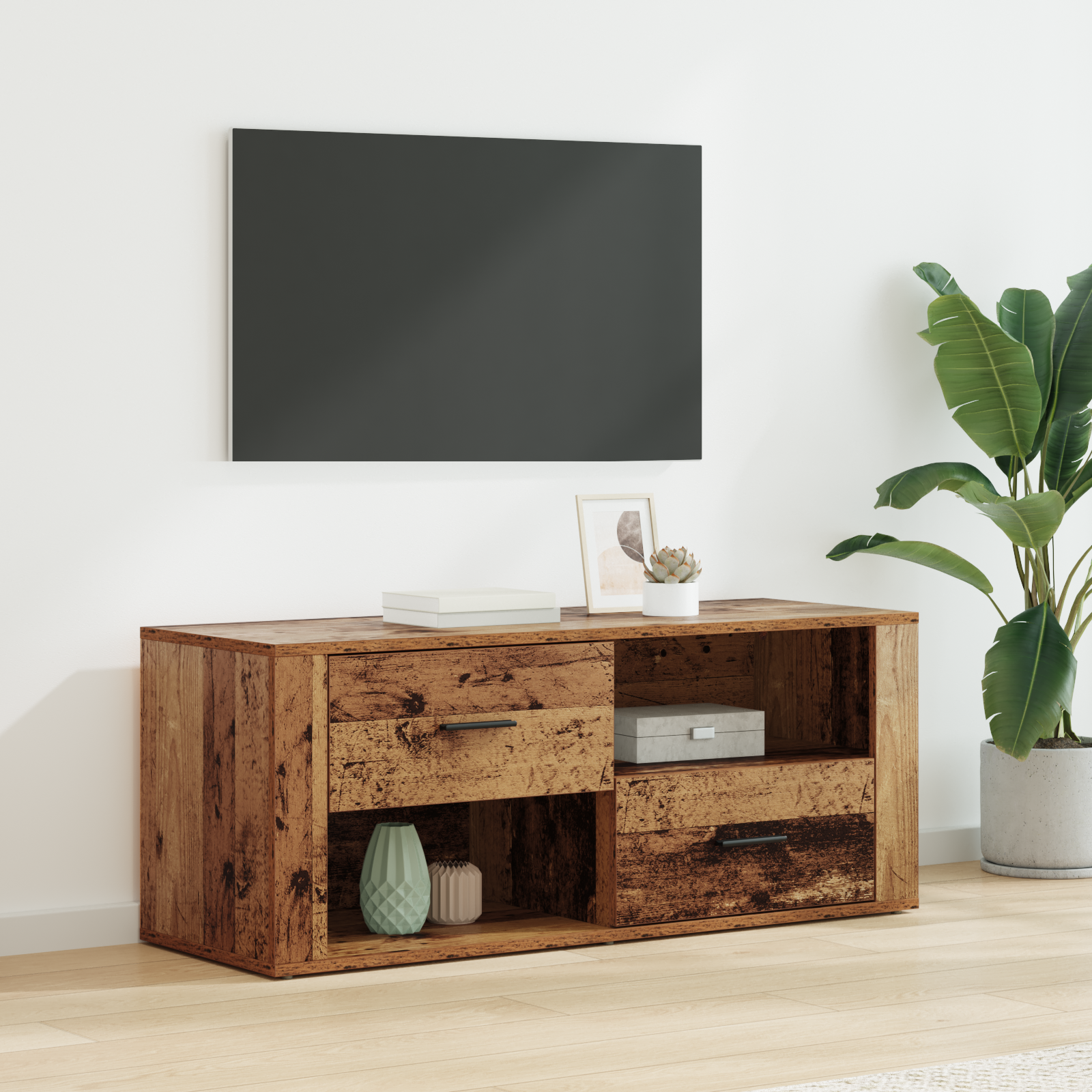 Televizoriaus spintelė Senovinis medis 100 x 35 x 40 cm