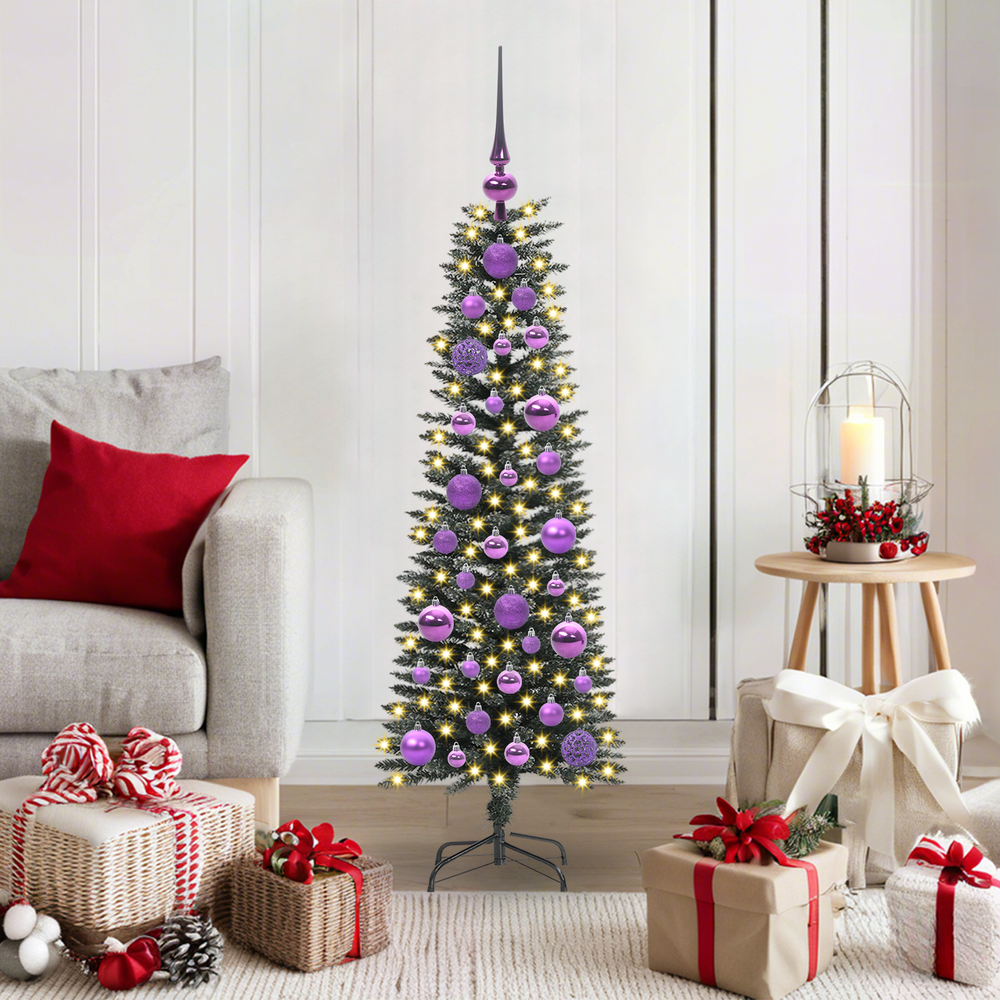 Artificial Christmas tree PINE AK, with 150 LED Green 40.5 x 40.5 x 120 cm.