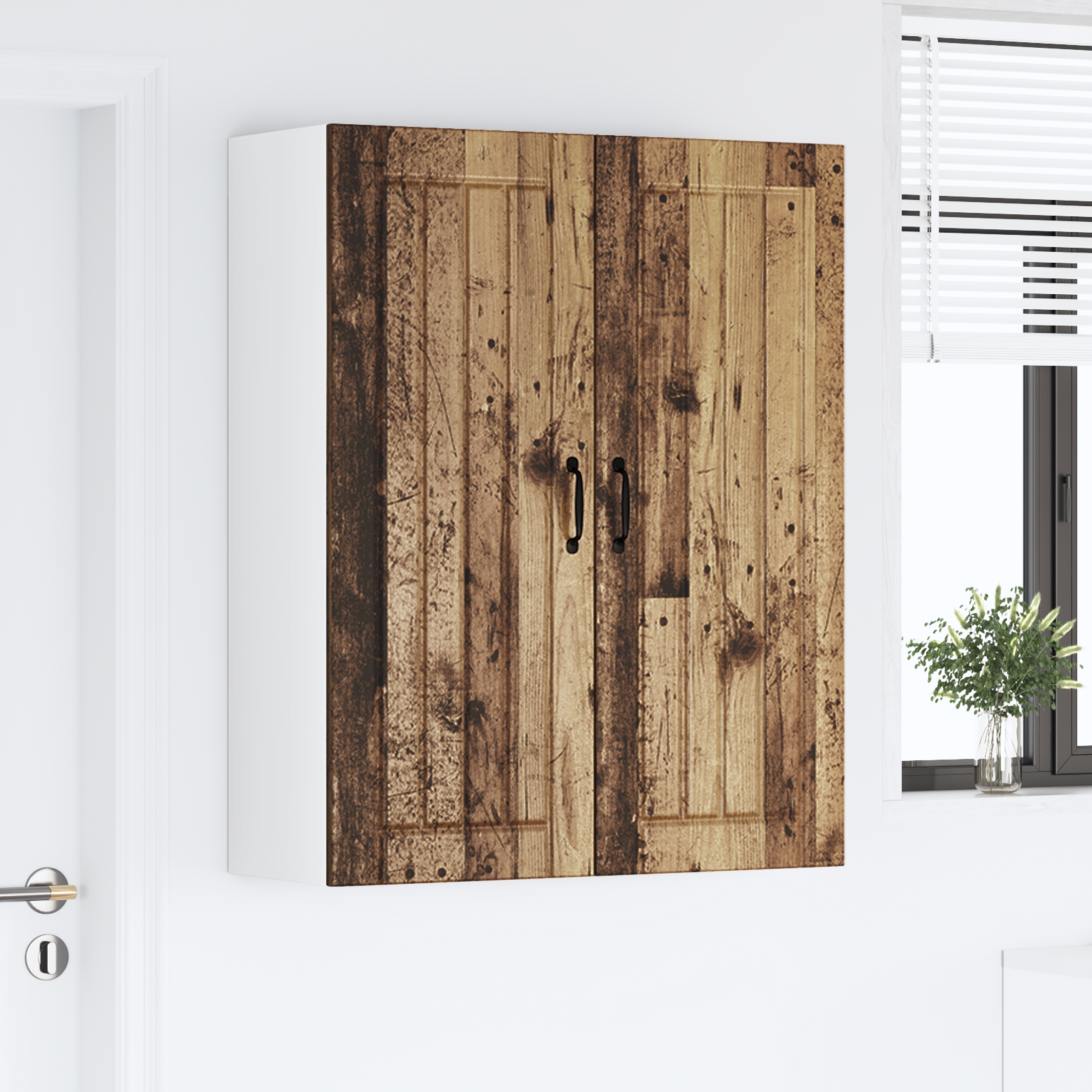 Virtuvės spintelė Senas medis 80 x 31 x 100 cm Apdirbta mediena